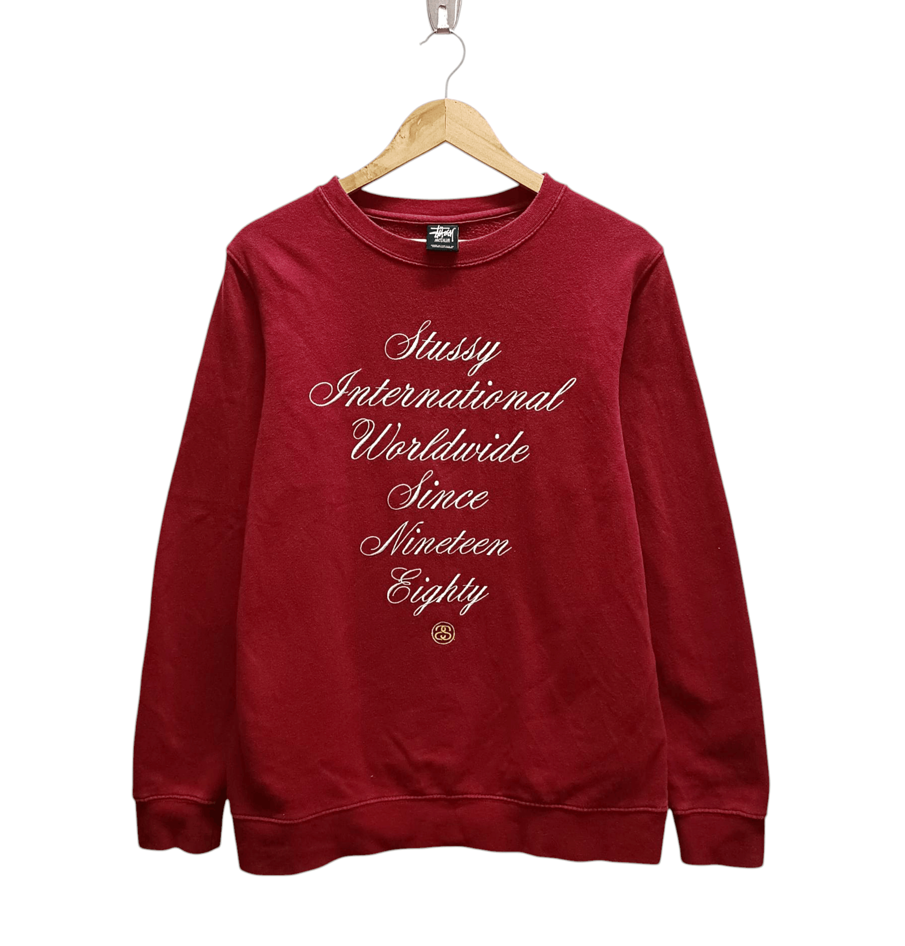 Stussy 🇯🇵 VINTAGE STUSSY JAPAN GOLDEN LOGO CREWNECK SWEATSHIRT Size US M / EU 48-50 / 2 - 1 Thumbnail