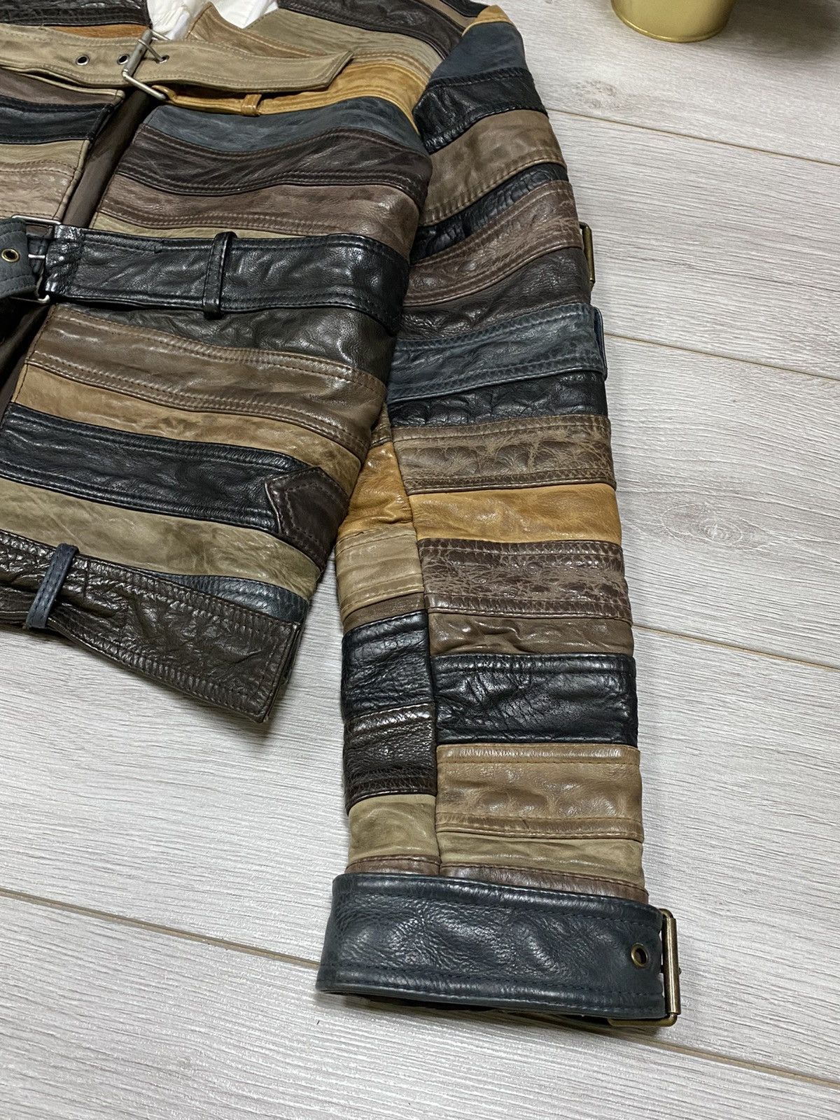 H&M × Maison Margiela Maison Martin Margiela x H&M belt jacket vintage leather Size US S / EU 44-46 / 1 - 6 Thumbnail