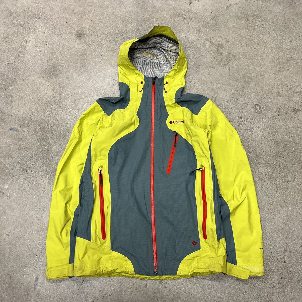 image of Columbia Water Proof Shell Volt Neon Green Arcteryx Gore-Tex, Men's (Size Medium)