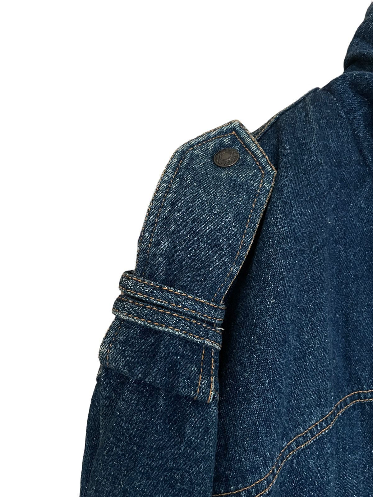 Levi's Vintage Brand Levi’s Fur Denim Jacket 1990s Size US XL / EU 56 / 4 - 6 Thumbnail