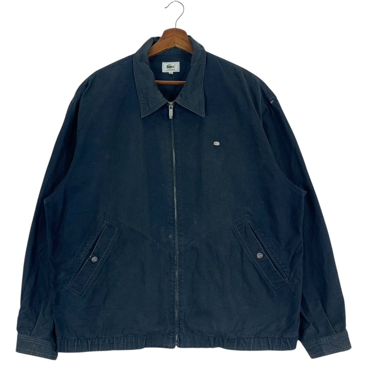 Lacoste × Vintage Vintage Lacoste Casual Zipper Jacket Size US M / EU 48-50 / 2 - 1 Thumbnail