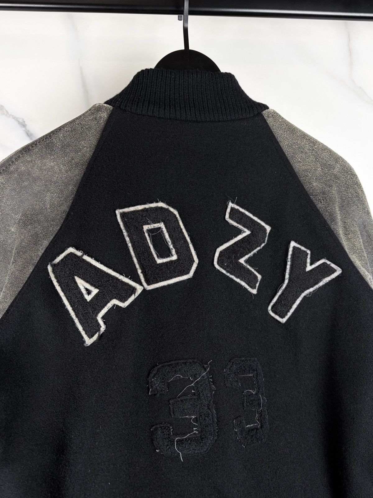 Raf Simons AW02 Raf Simons Virginia Creeper Leather Varsity Jacket Size US S / EU 44-46 / 1 - 3 Thumbnail