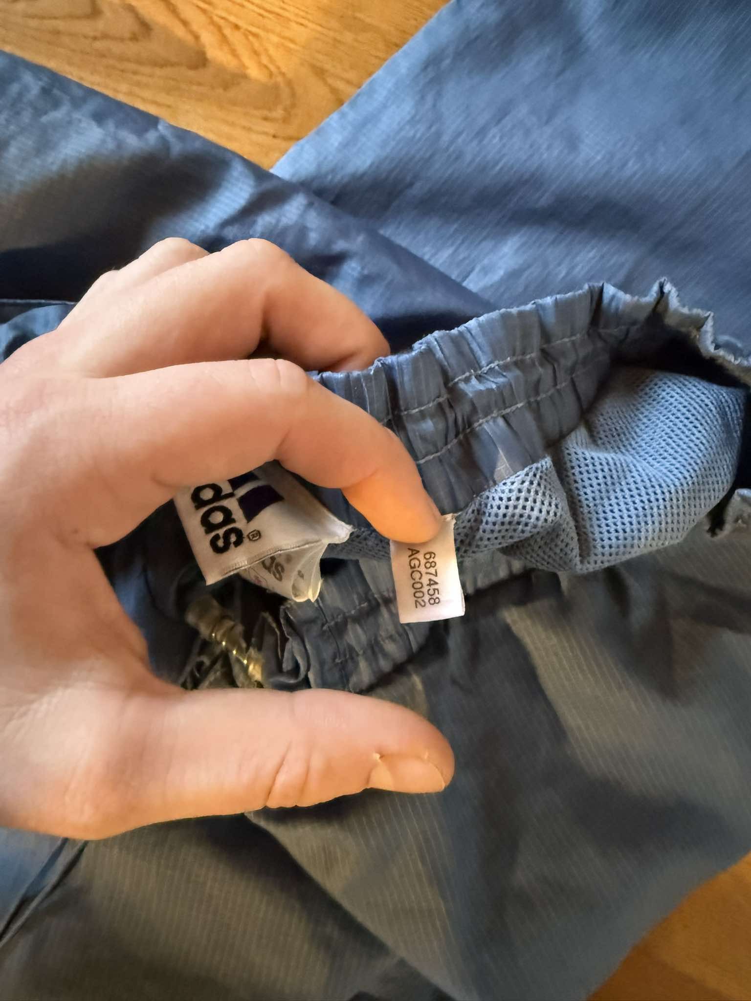 Adidas × Vintage Adidas Vintage Track Pants – Blue Sportswear Size US 34 / EU 50 - 8 Thumbnail