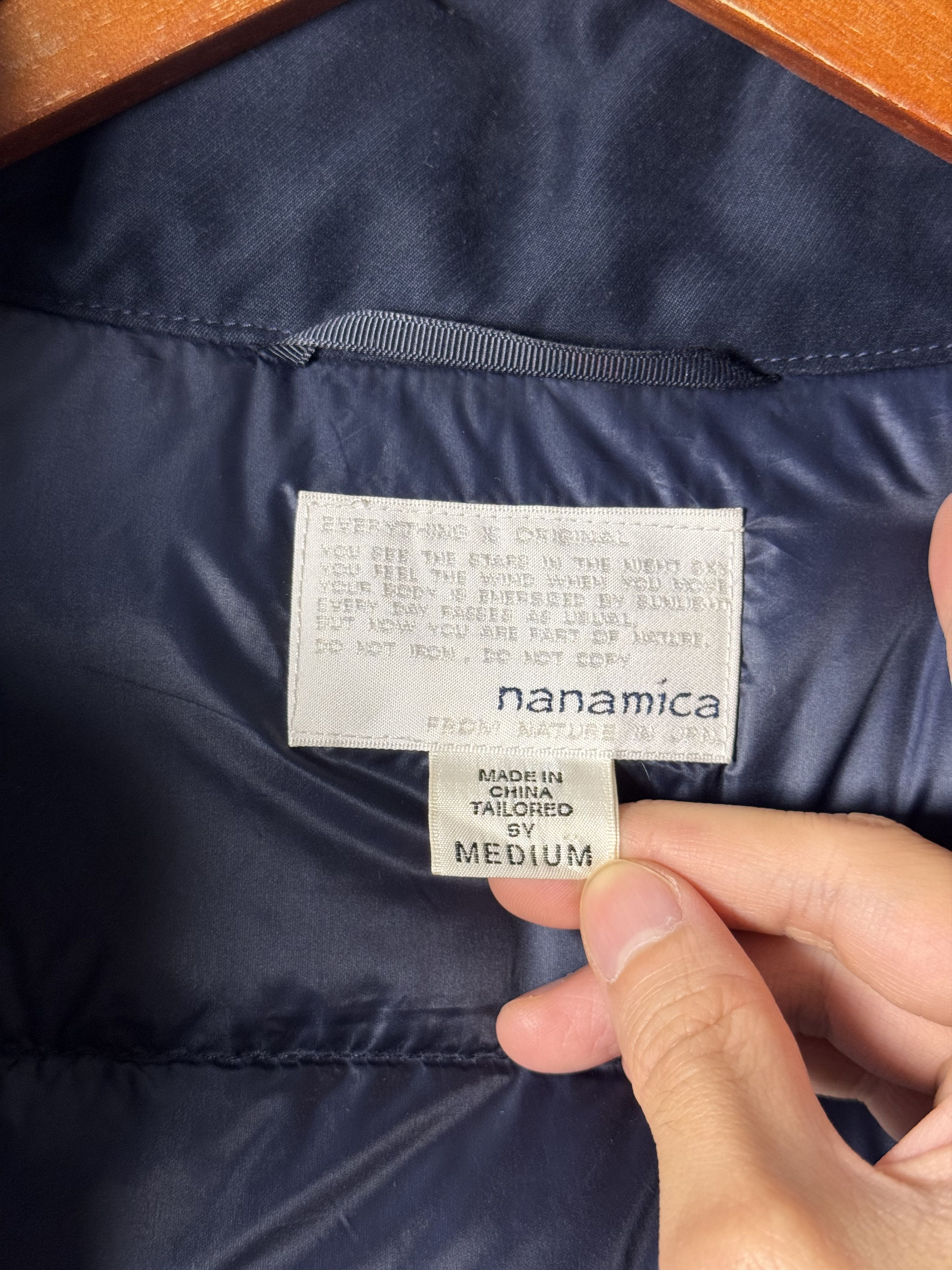 Nanamica KODENSHI Down Jacket Navy Twill Medium Size US M / EU 48-50 / 2 - 6 Thumbnail