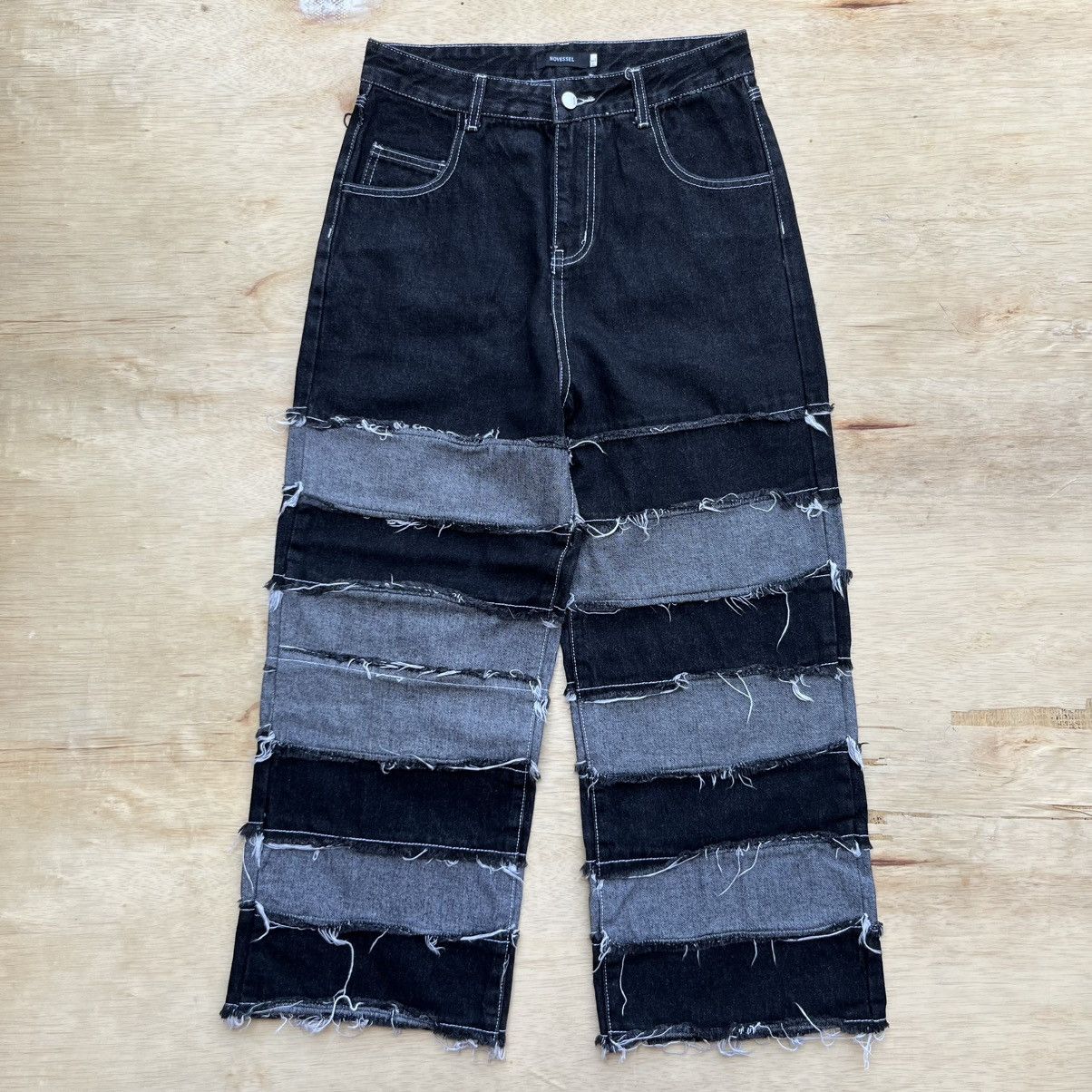 Japanese Brand NOVESSEL JAPANESE BRAND HAGI DENIM LIKE HYSTERIC GLAMOUR Size US 30 / EU 46 - 1 Thumbnail