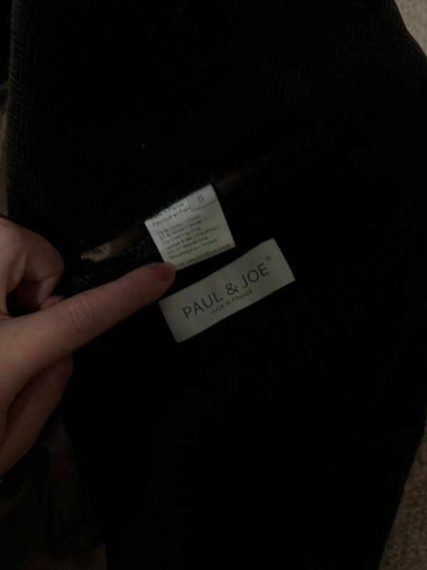 Paul & Joe Velvet dark green herringbone blazer Size US S / EU 44-46 / 1 - 3 Thumbnail