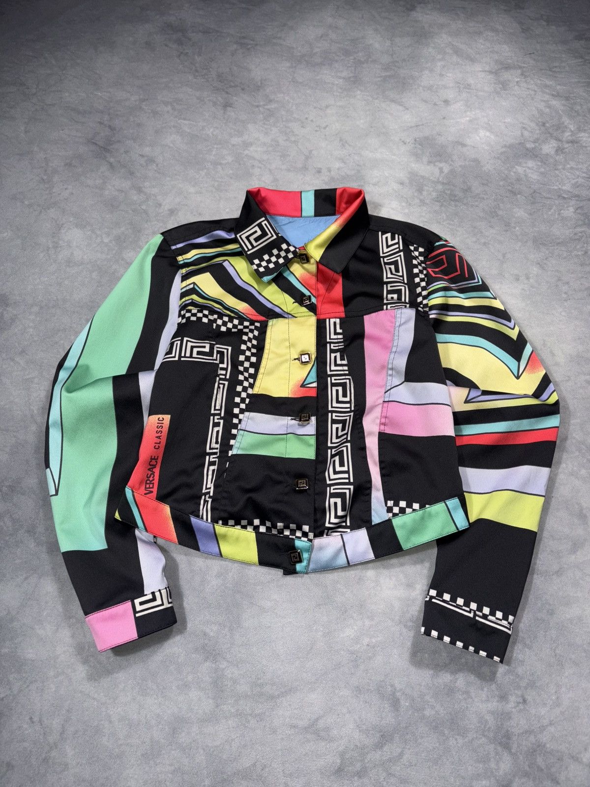 Versace Iconic Versace Classic V2 Runway 90s Jacket Size US M / EU 48-50 / 2 - 4 Thumbnail