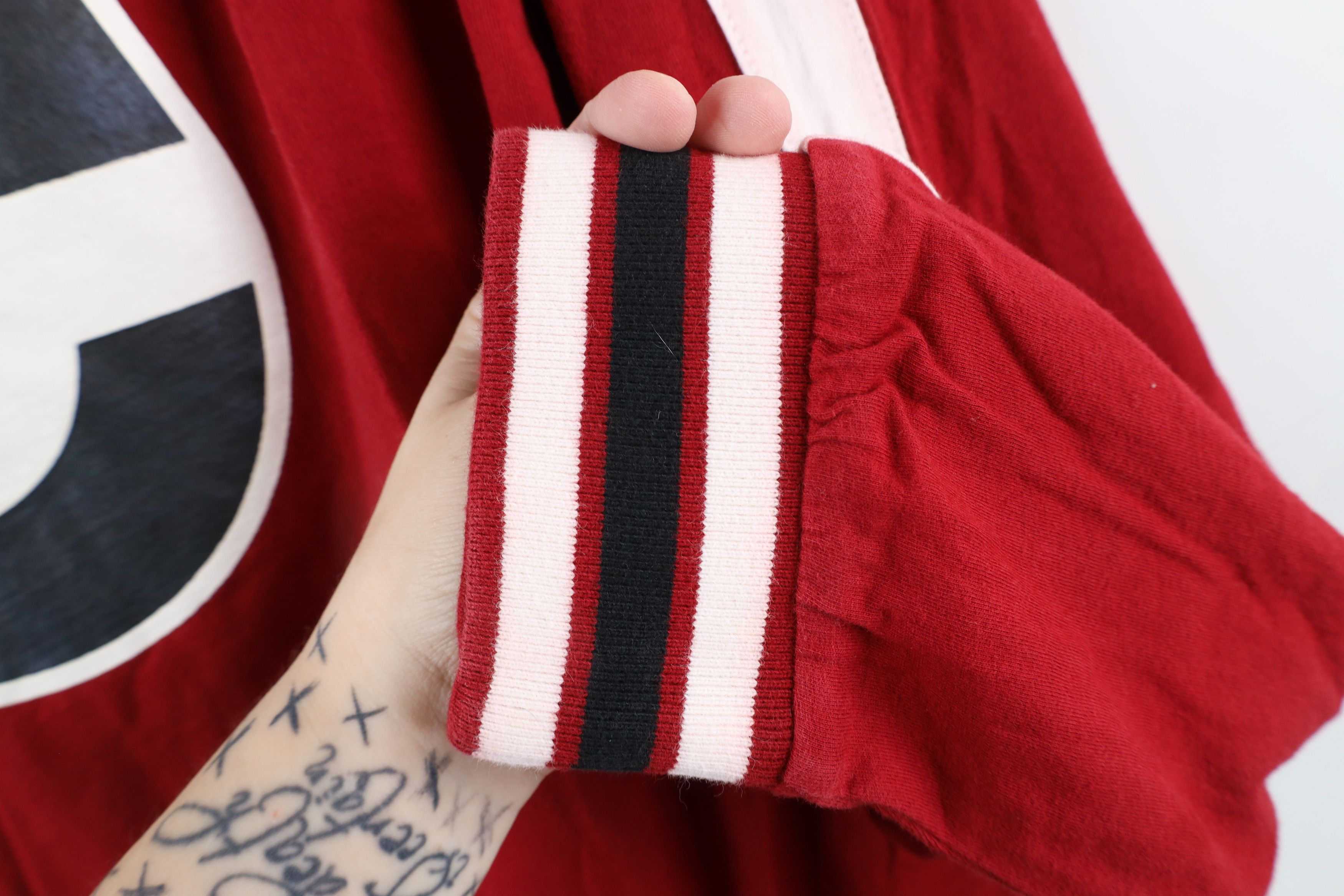 Hudson × Vintage Hudsons Bay Co Team Canada Olympics Long Sleeve T-Shirt Size US L / EU 52-54 / 3 - 10 Thumbnail
