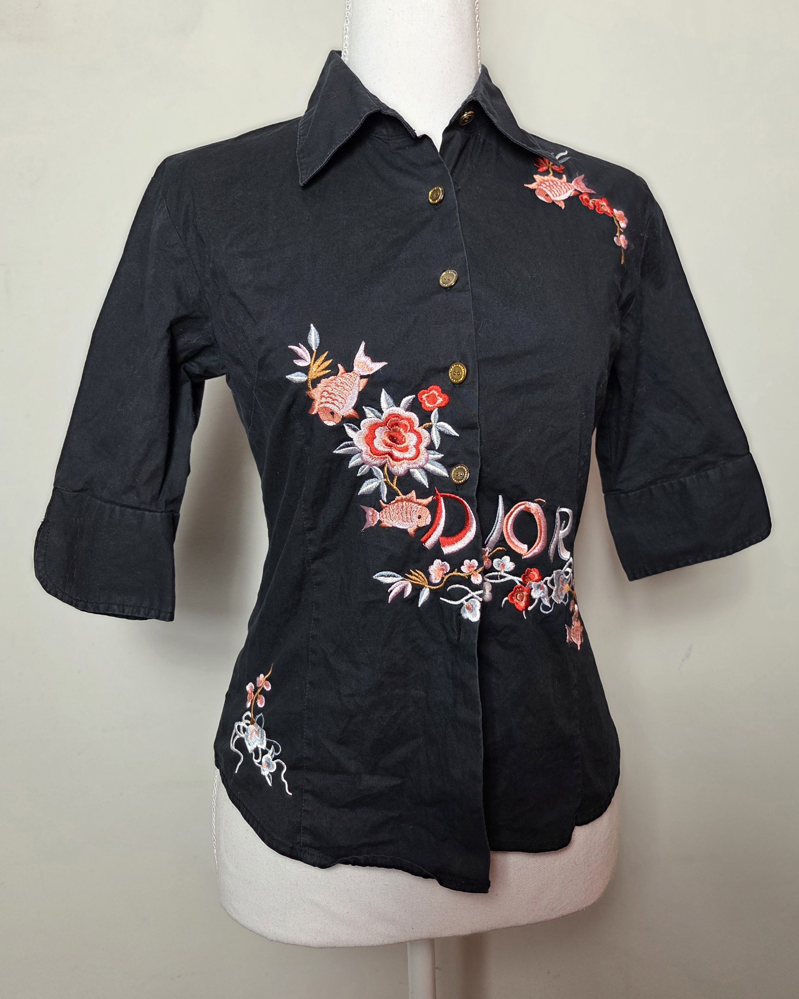 Dior Vintage Dior Galliano 2002 top archive 2000s japan Size XS / US 0-2 / IT 36-38 - 3 Thumbnail