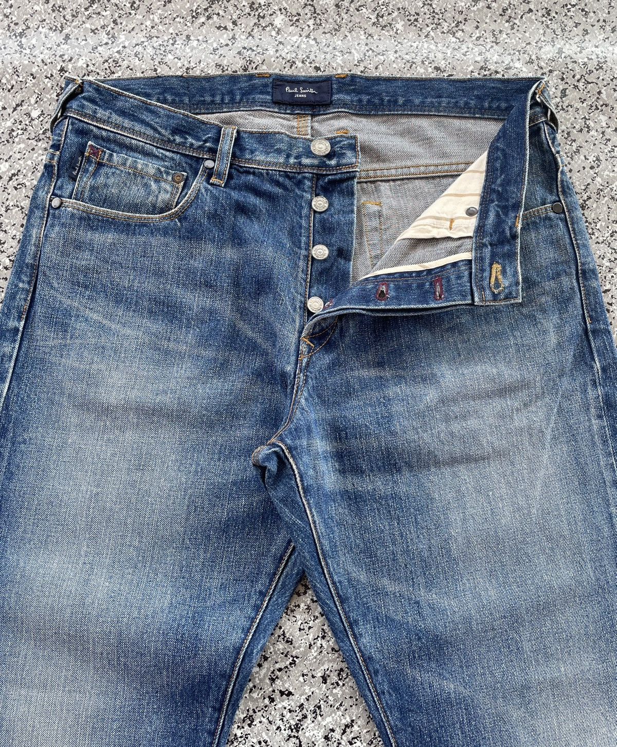 Paul Smith PAUL SMITH SELVEDGE JEANS (LG23) Size US 32 / EU 48 - 5 Thumbnail