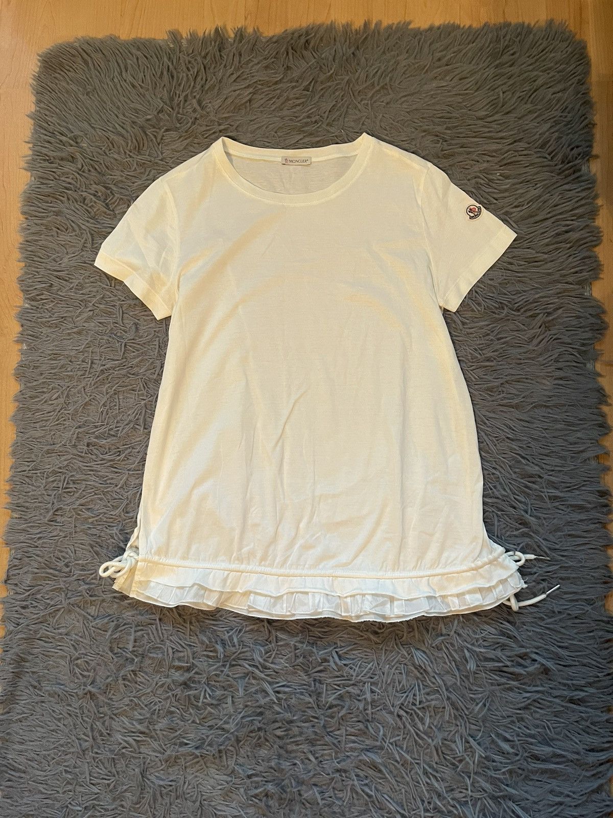 image of Avant Garde Ivory Blouse T-Shirt, Women's (Size Small)