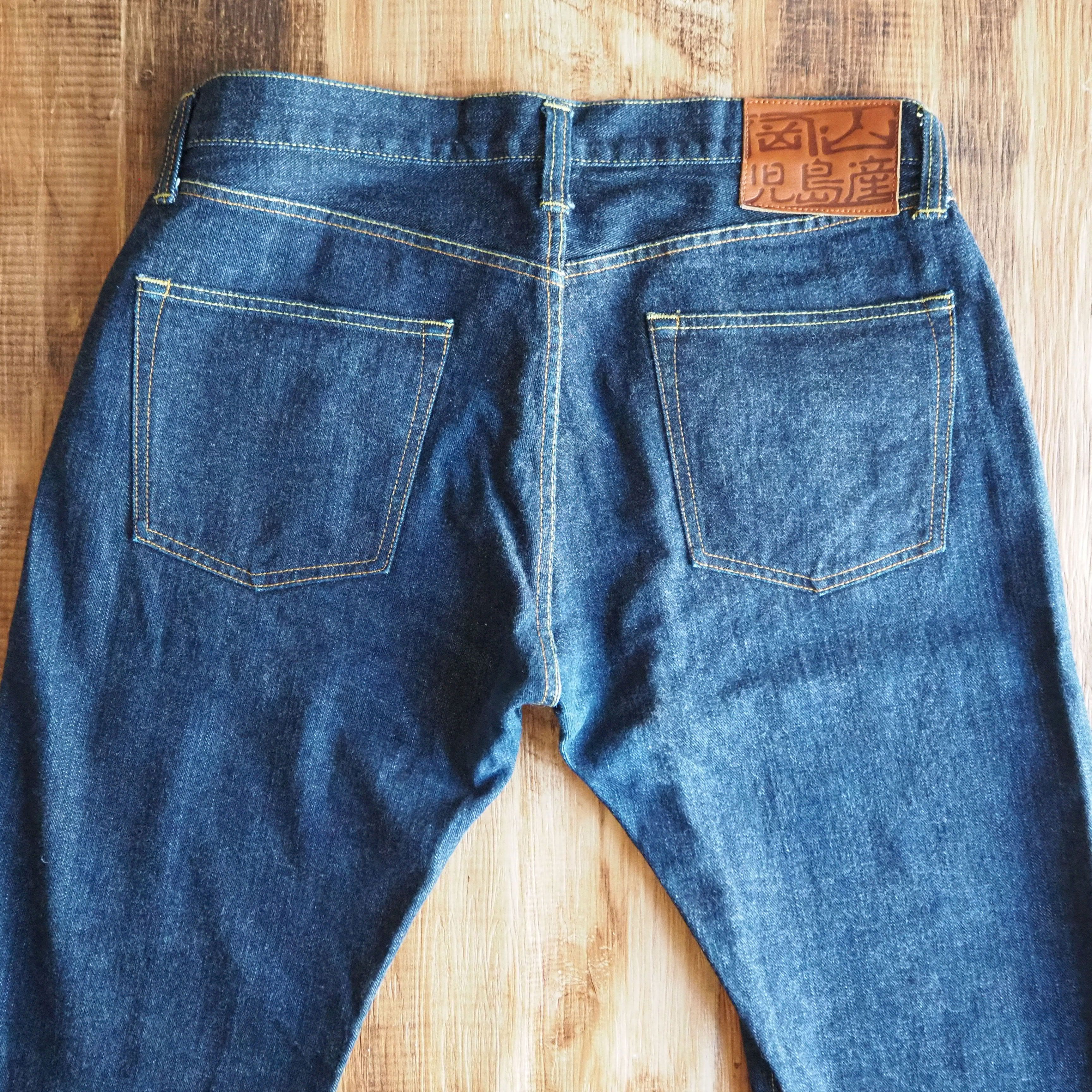 KOJIMA GENES KOJIMA GENES W36 x L31 Left-hand Twill "岡山児島産" leather patch Size US 36 / EU 52 - 9 Thumbnail