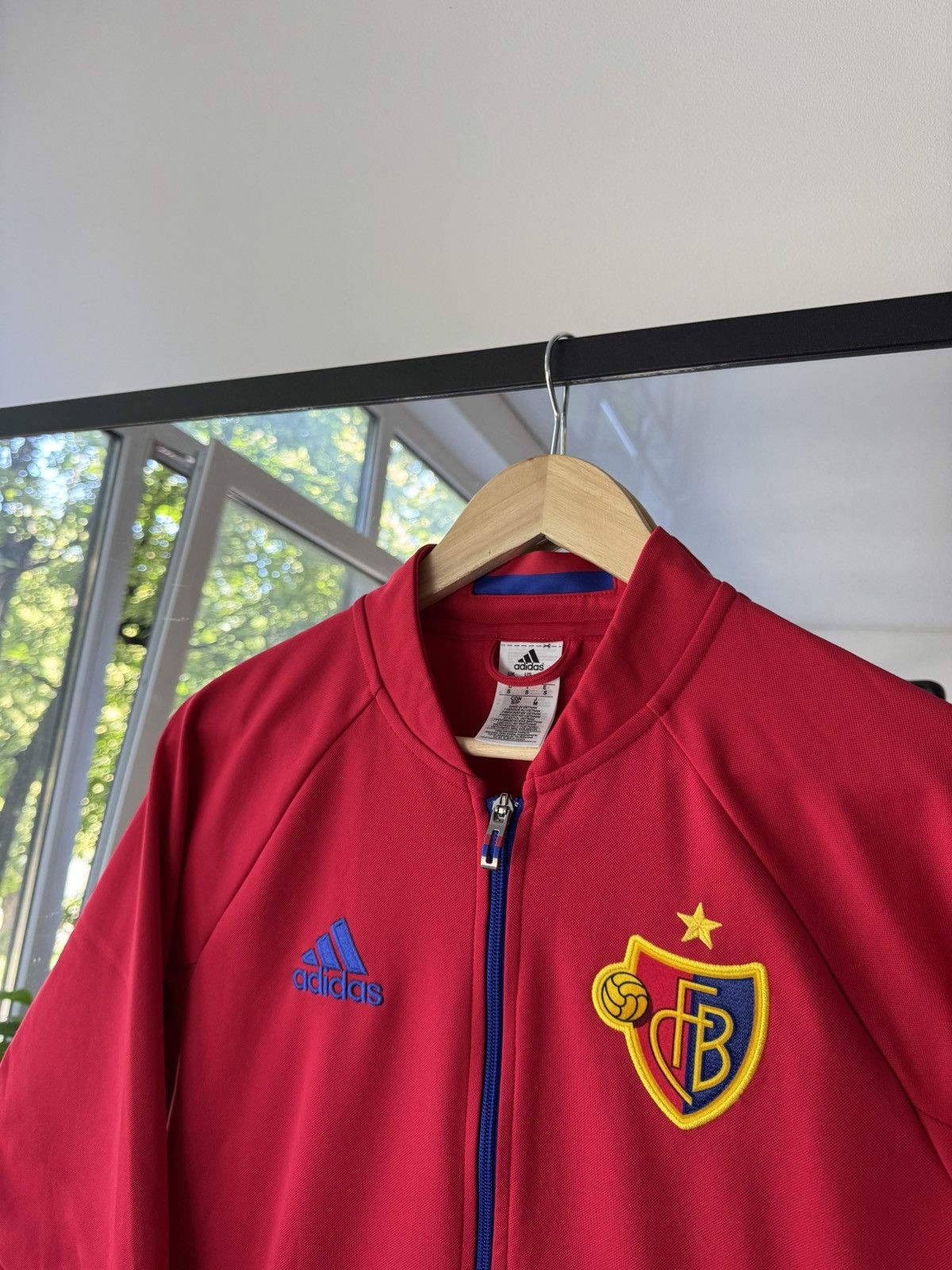 Adidas Adidas FC Basel 1893 track jacket Size US S / EU 44-46 / 1 - 3 Thumbnail