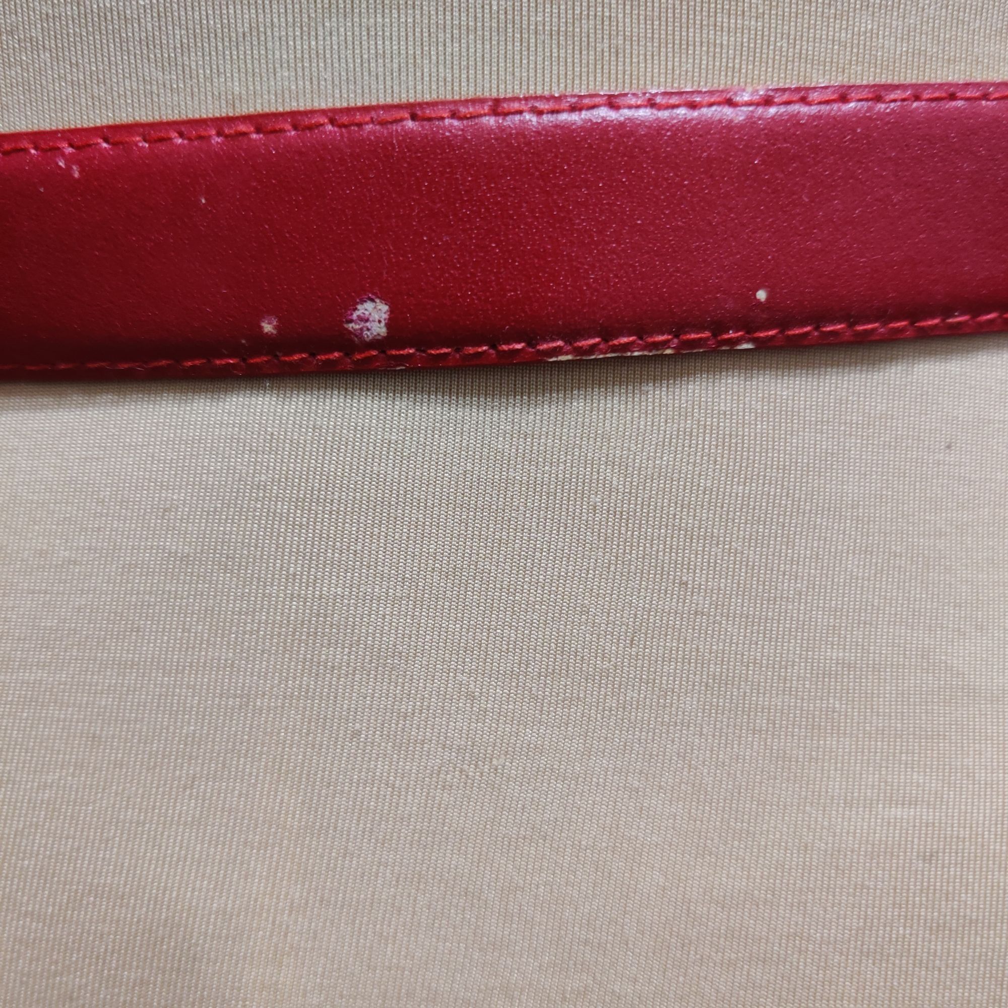 Worthington Worthington Vintage Red Belt Gold Buckle Statement Bombshell Size ONE SIZE - 5 Thumbnail