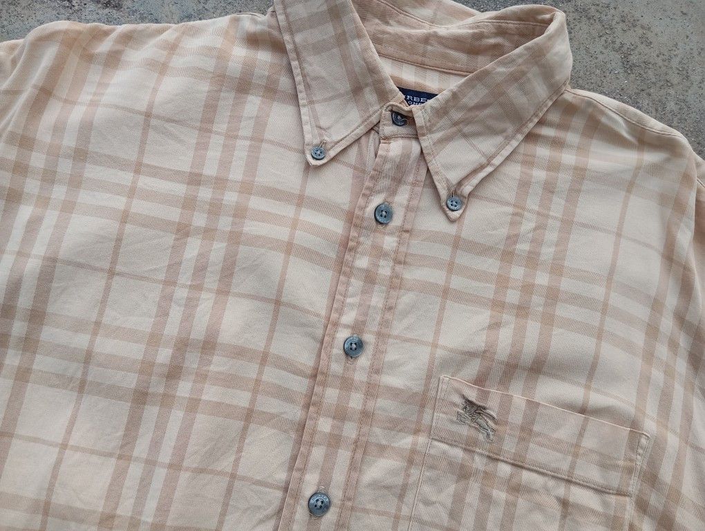 Burberry Burberry London 🐎 Checked Shirt Fashion Size US M / EU 48-50 / 2 - 1 Thumbnail