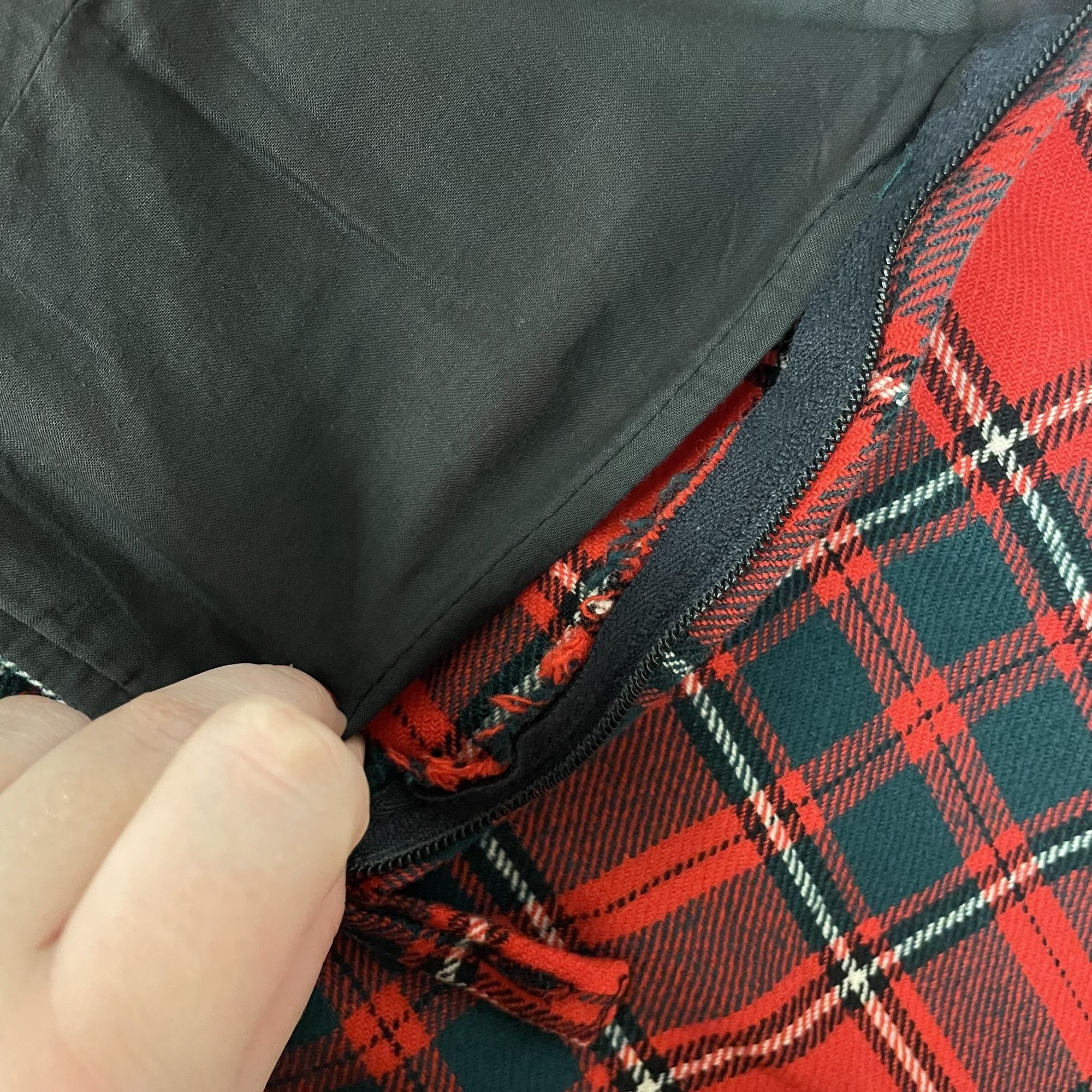 Pendleton Vtg Pendleton TARTAN Christmas Plaid Lined WOOL Pants Slacks Size 26" / US 2 / IT 38 - 6 Thumbnail