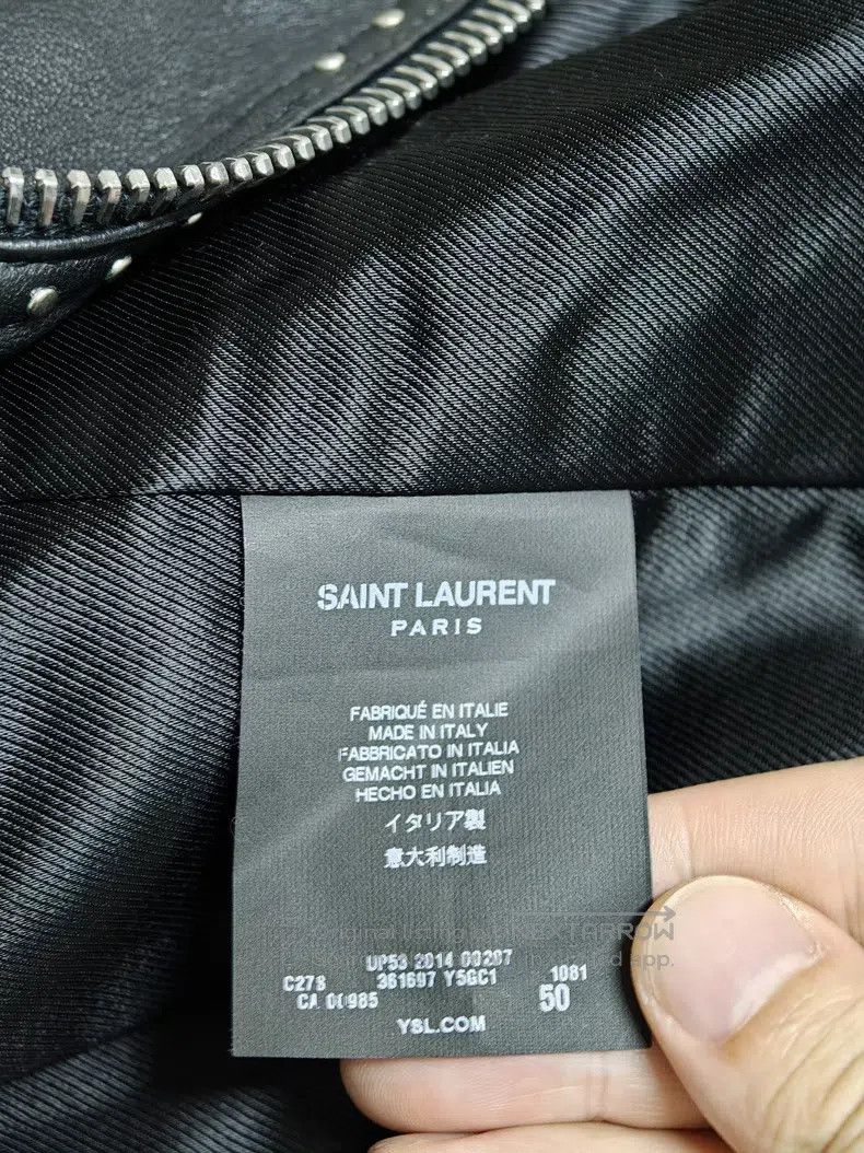 Saint Laurent Paris Saint Laurent Paris Leather jacket Size US M / EU 48-50 / 2 - 6 Thumbnail