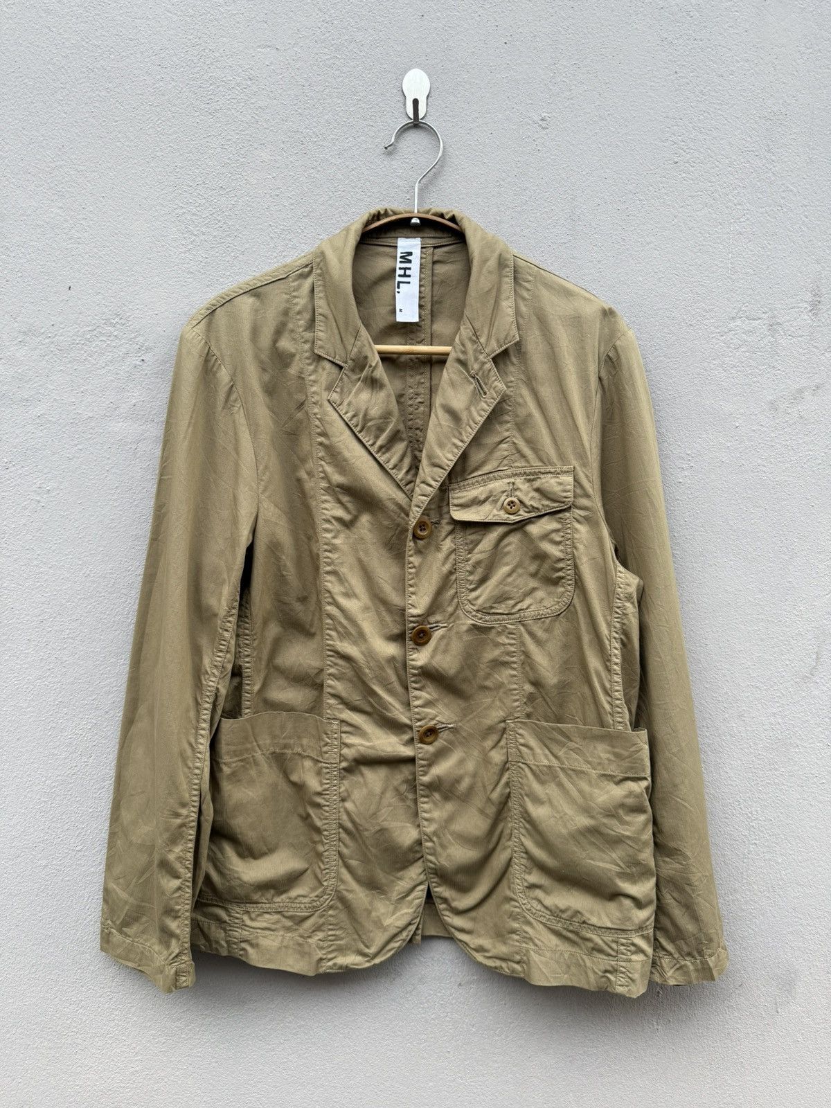 Margaret Howell MARGARET HOWELL Khaki Cotton Jacket / Utility Multipockets Size US M / EU 48-50 / 2 - 1 Thumbnail