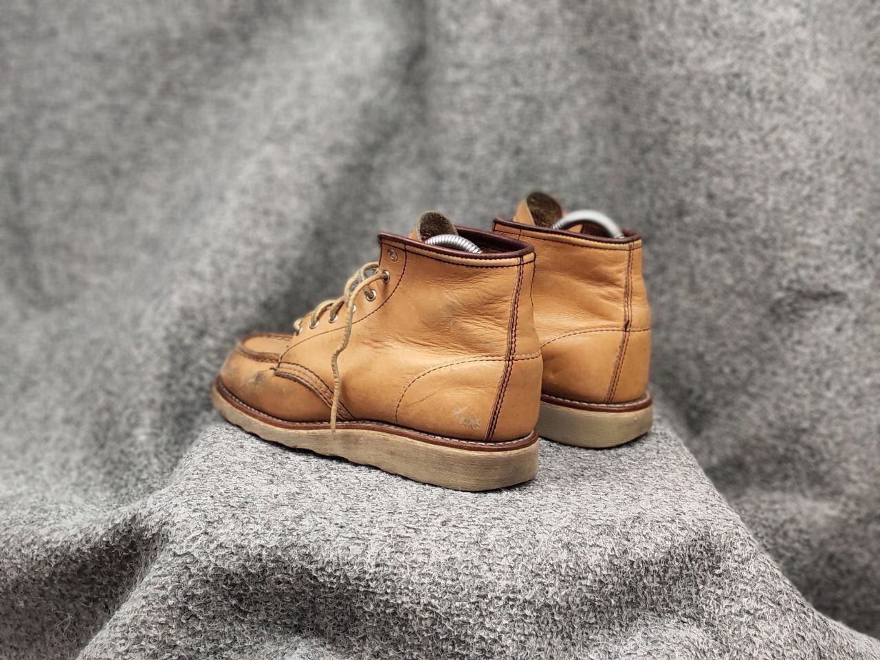 Red Wing Vintage Red Wing Moc Toe 3374 Faded Leather Boots Shoes Size US 5 / EU 37 - 9 Thumbnail