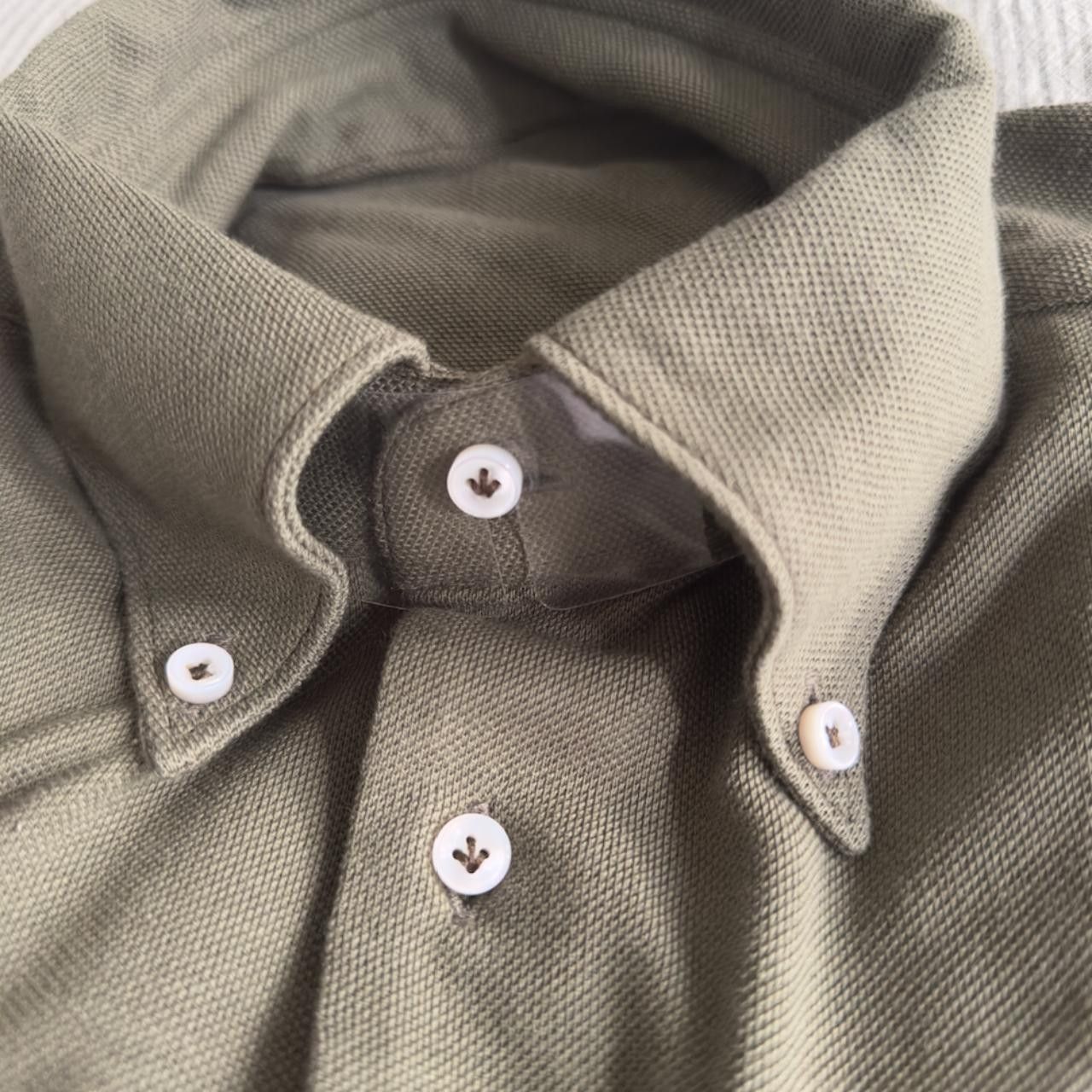 Other Band Collar PullOver Shirt made from Caccioppoli Jersey Size US S / EU 44-46 / 1 - 2 Thumbnail