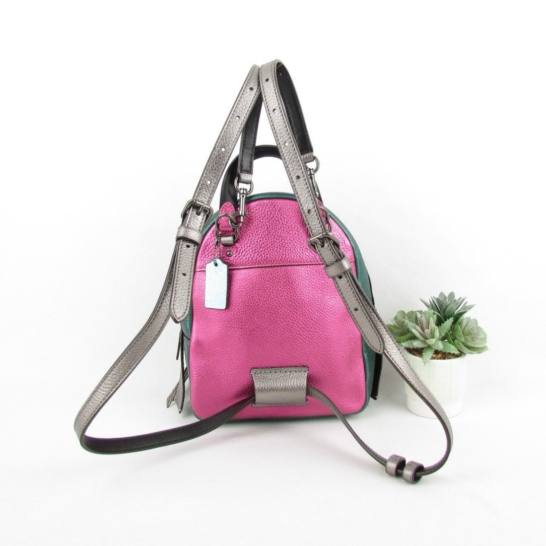 Coach Authentic Coach Colorblock Andi Backpack Size ONE SIZE - 3 Thumbnail