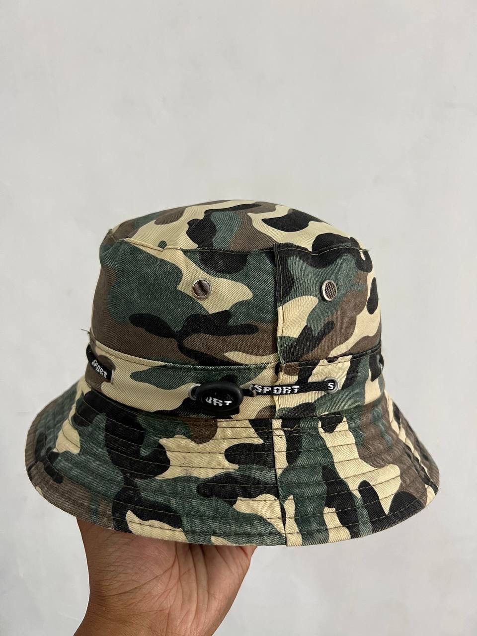 Japanese Brand Vintage Military Camouflage Woodland Hat Size ONE SIZE - 3 Thumbnail