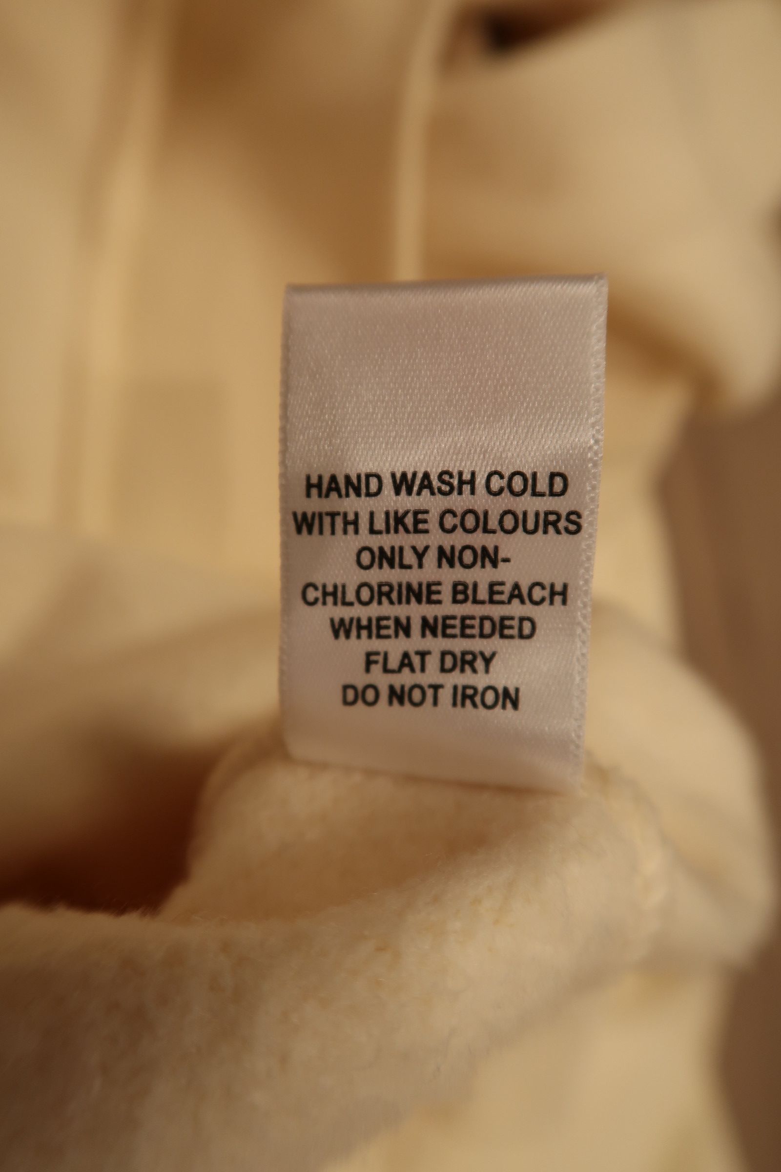 Fear of God Fear of God Essentials Cream and Black Hoodie Size US M / EU 48-50 / 2 - 8 Thumbnail