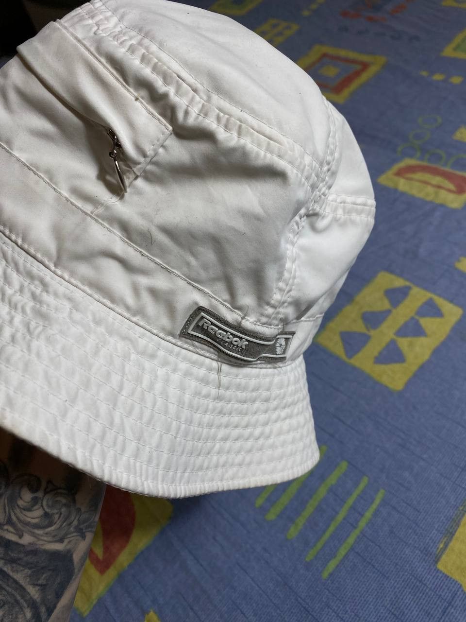 Reebok Vintage 90’s Reebok logo Cap Panama Size ONE SIZE - 5 Thumbnail
