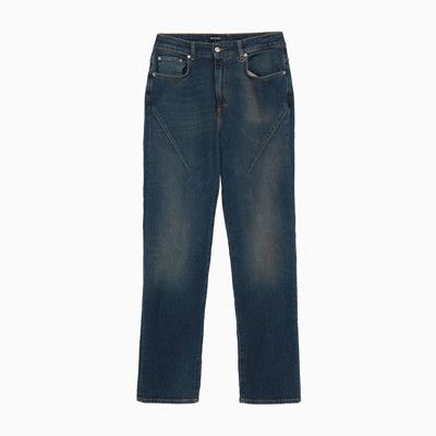 image of Represent Clo Baggy Denim Front Stitch in Dark Blue, Men's (Size 30)