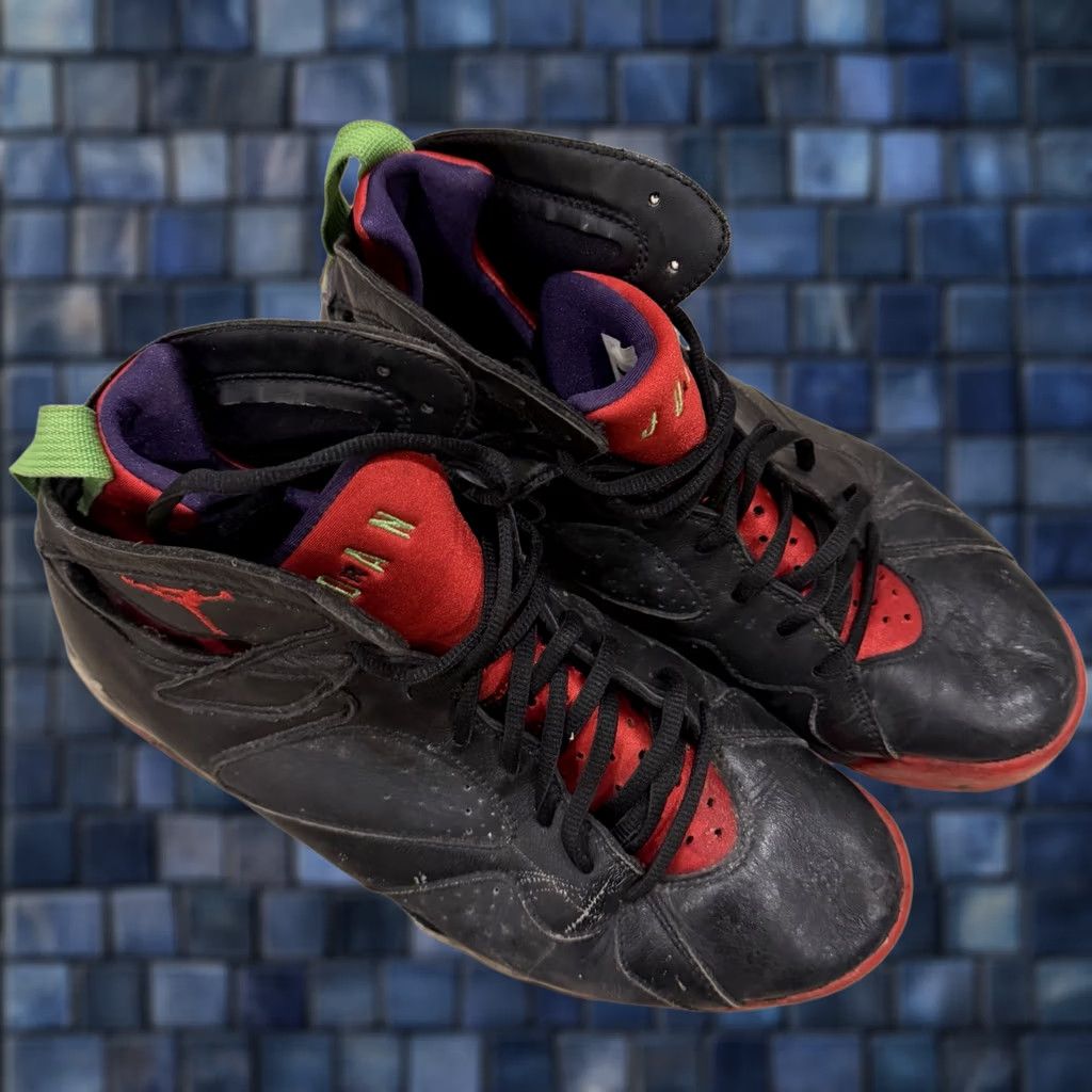 Jordan Brand Jordan 7 Retro Marvin the Martian 2015 Mens Size 10.5 US Used DISTRESSED Black Sneaker Jordan 7 Retro Marvin the Martian 2015 Mens Size 10.5 US Size US 10 / EU 43 - 1 Thumbnail