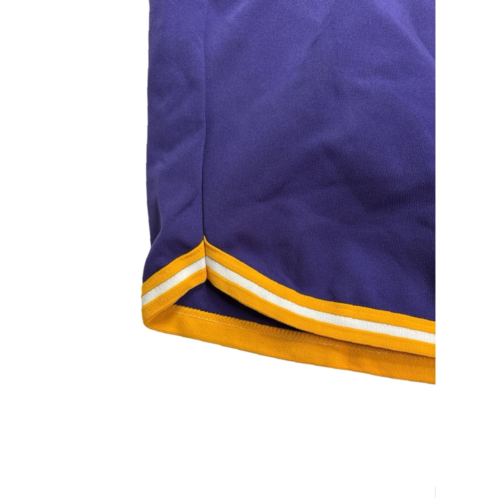Vintage VINTAGE Don Alleson Basketball Gym Shorts Womens L NOS NWOT 90s USA Purple Logo Athletic Nylon 4.5" Inseam Girls-? Size 36" / US 14 / IT 50 - 3 Thumbnail