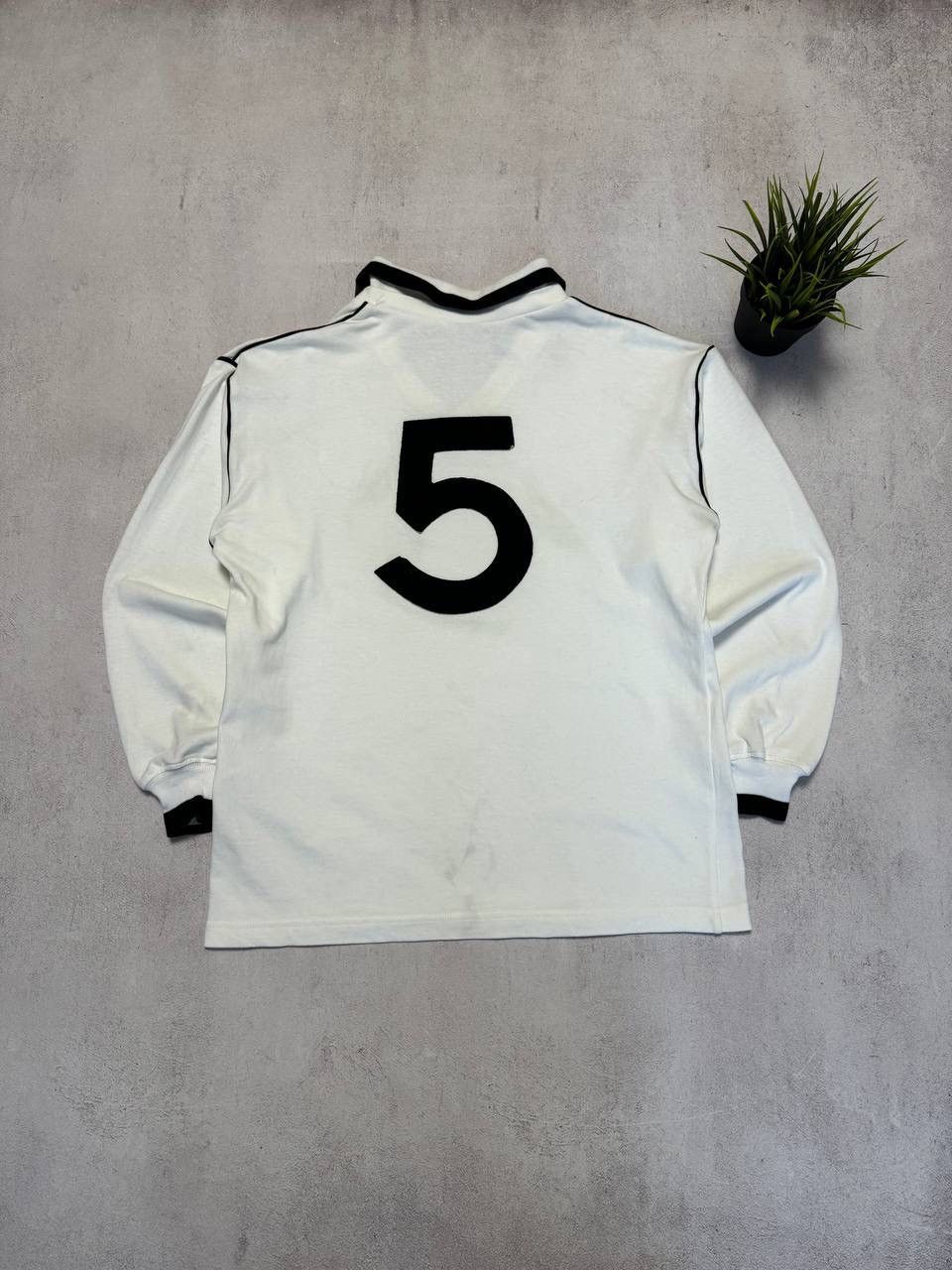 Vintage Vintage Germany Rugby Sweatshirt Polo Baggy Kanye West 90s Size US M / EU 48-50 / 2 - 7 Thumbnail