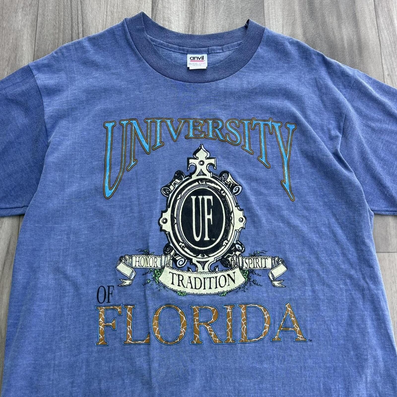 Fruit Of The Loom Vintage 90’s UF University of Florida t shirt size L Size US L / EU 52-54 / 3 - 2 Thumbnail