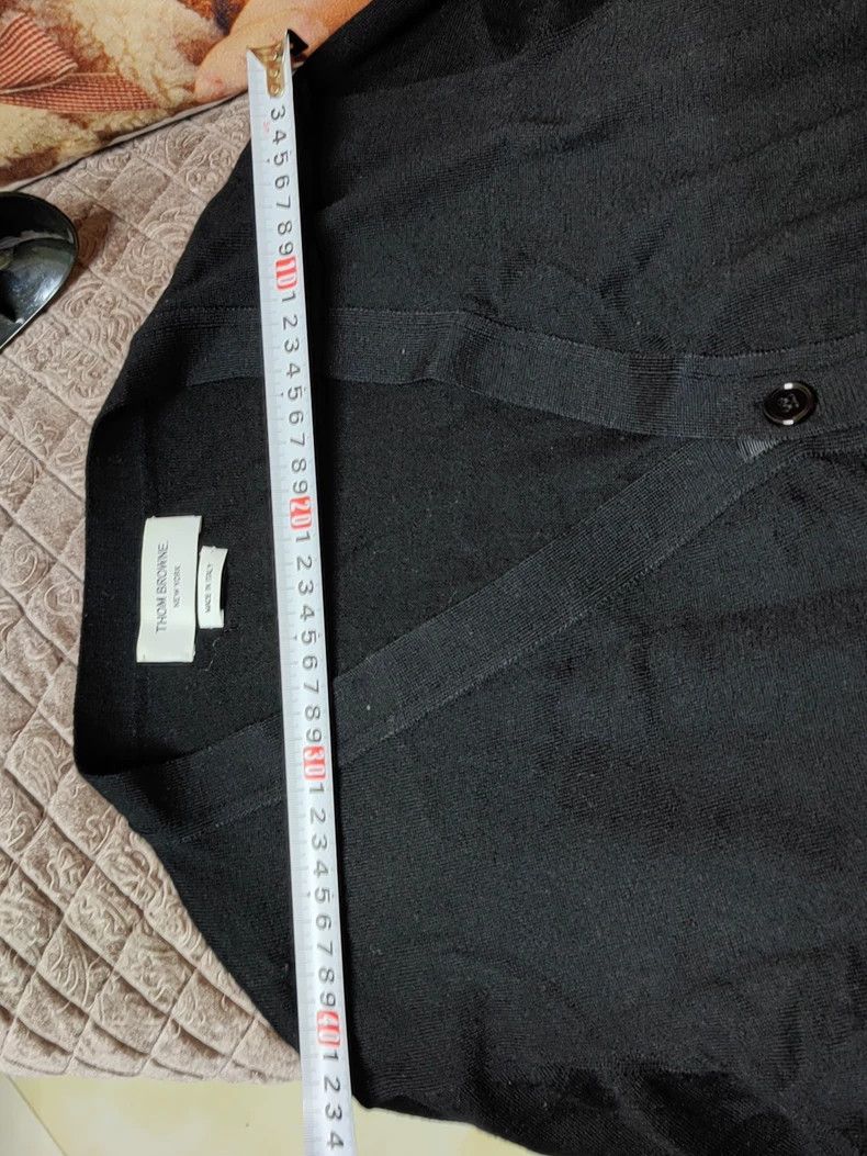 Thom Browne Thom Browne Black striped sweater Size US XL / EU 56 / 4 - 6 Thumbnail