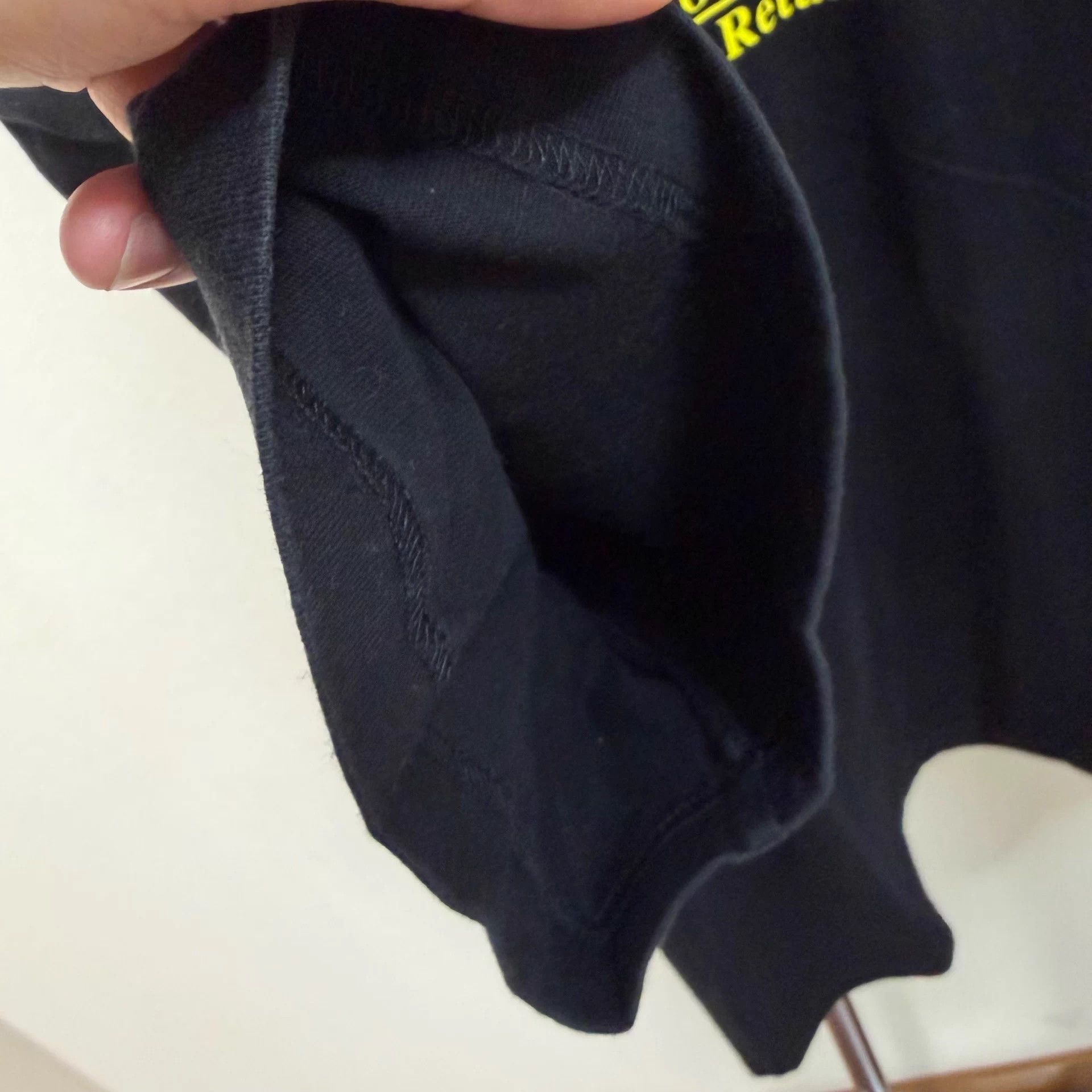 Balenciaga Balenciaga FW21 Logo Crew Short-Sleeve T-Shirt Black Unisex Size US L / EU 52-54 / 3 - 6 Thumbnail