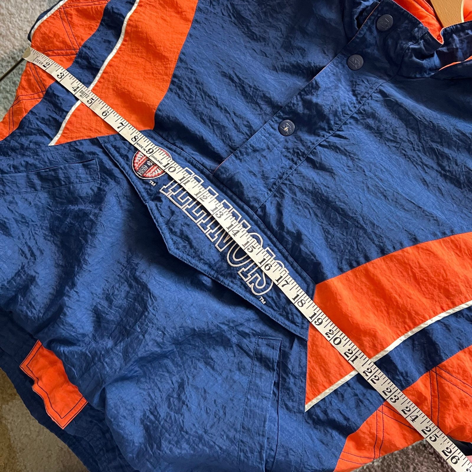 Starter 1990s Starter Illinois Fighting Illini Jacket | Large Size US L / EU 52-54 / 3 - 19 Thumbnail