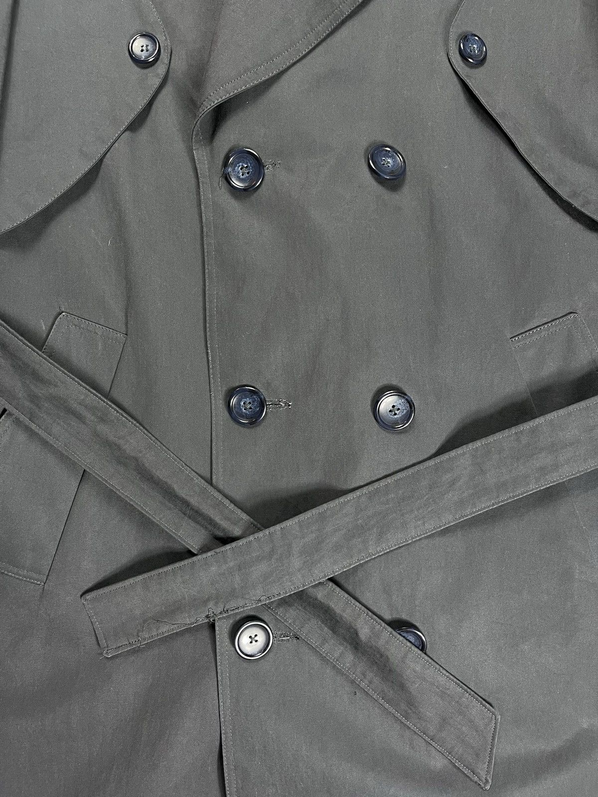 Raf Simons Raf Simons - AW05 Belted Sand Raincoat Size US M / EU 48-50 / 2 - 4 Thumbnail