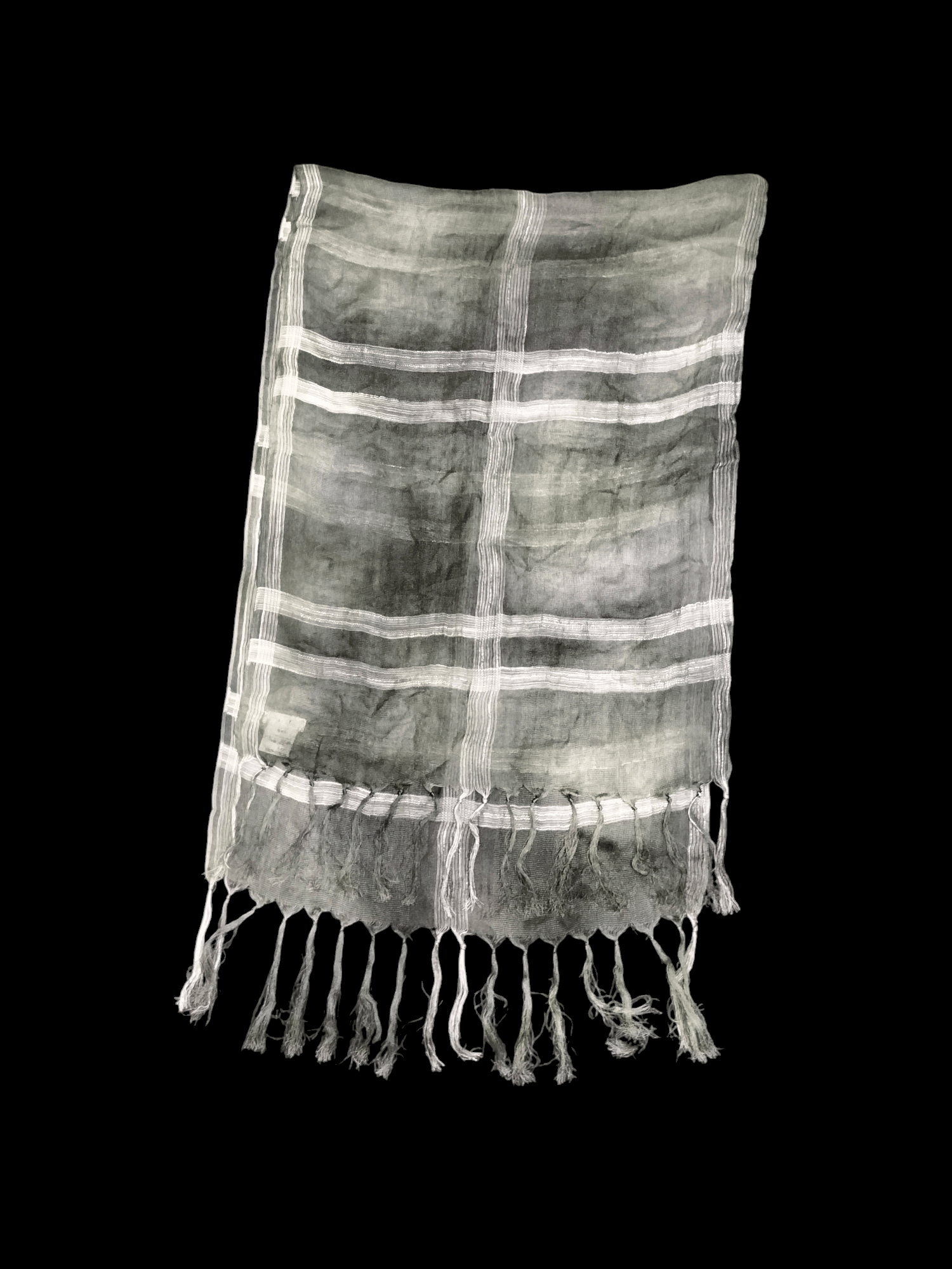 Issey Miyake Plantation rayon/silk scarf Size ONE SIZE - 2 Thumbnail