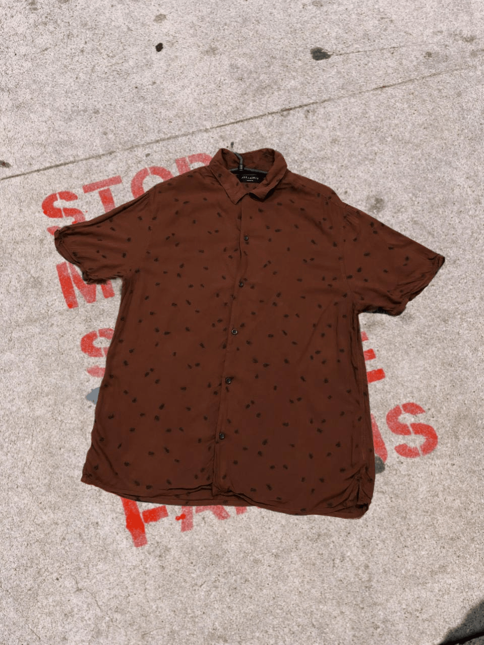 Allsaints Allsaints art designer hawaiian relaxed shirt Size US M / EU 48-50 / 2 - 1 Thumbnail