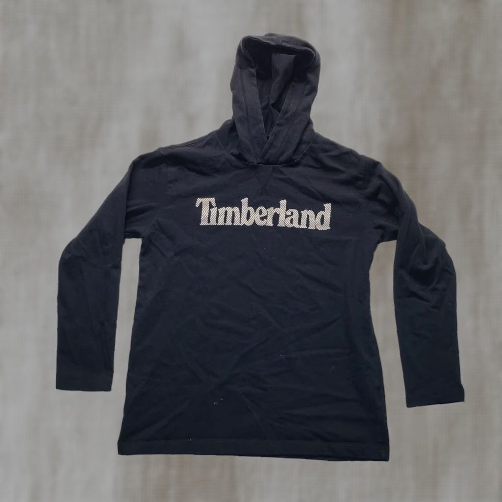 Timberland Timberland Sweater Hoodie Black Pullover Casual Adult Mens Size L Large Shirt Size US L / EU 52-54 / 3 - 1 Thumbnail
