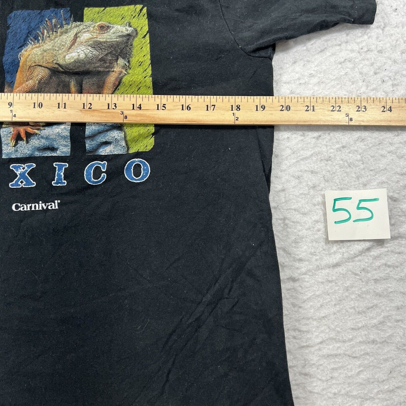 Vintage Vintage Carnival Cruise Line Small Black Mexico Graphic Tee Size US S / EU 44-46 / 1 - 7 Thumbnail