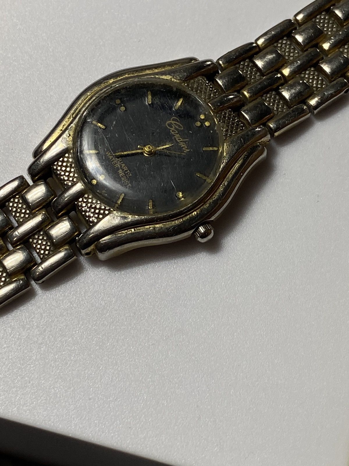 Vintage Vintage Cardini Gold-Tone Watch - Japanese Brand Size ONE SIZE - 4 Thumbnail
