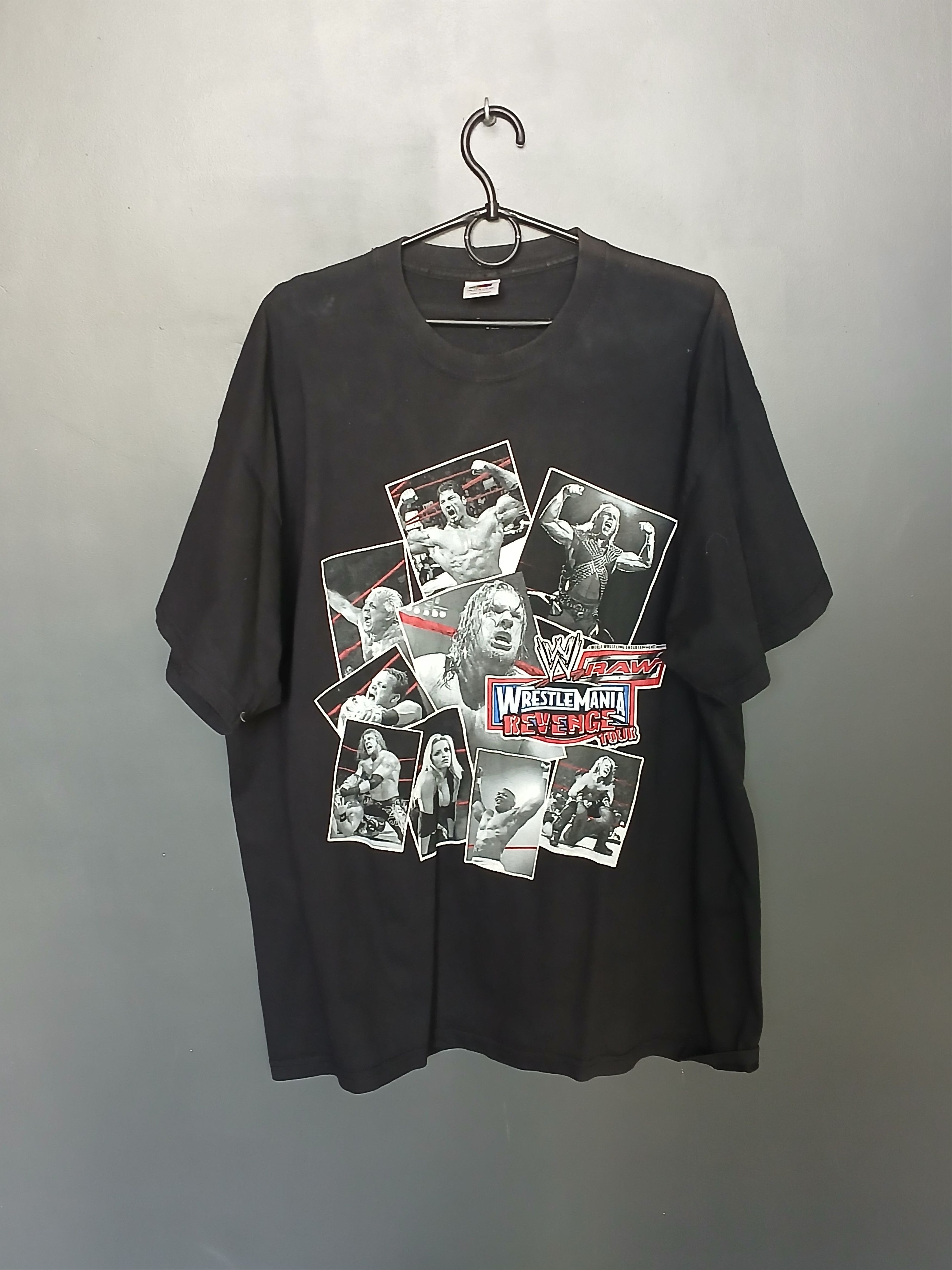 WWE × WWF WWE Wreslemania Revenge Tour T-Shirt Size US XL / EU 56 / 4 - 1 Thumbnail