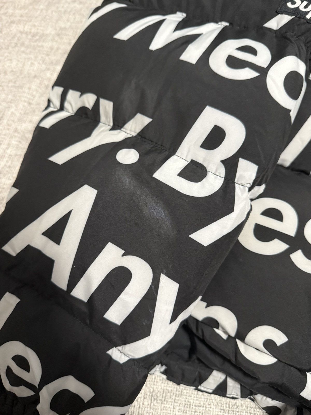 Supreme × The North Face Supreme tnf the north face black bamn nuptse Jacket Size US XL / EU 56 / 4 - 9 Thumbnail