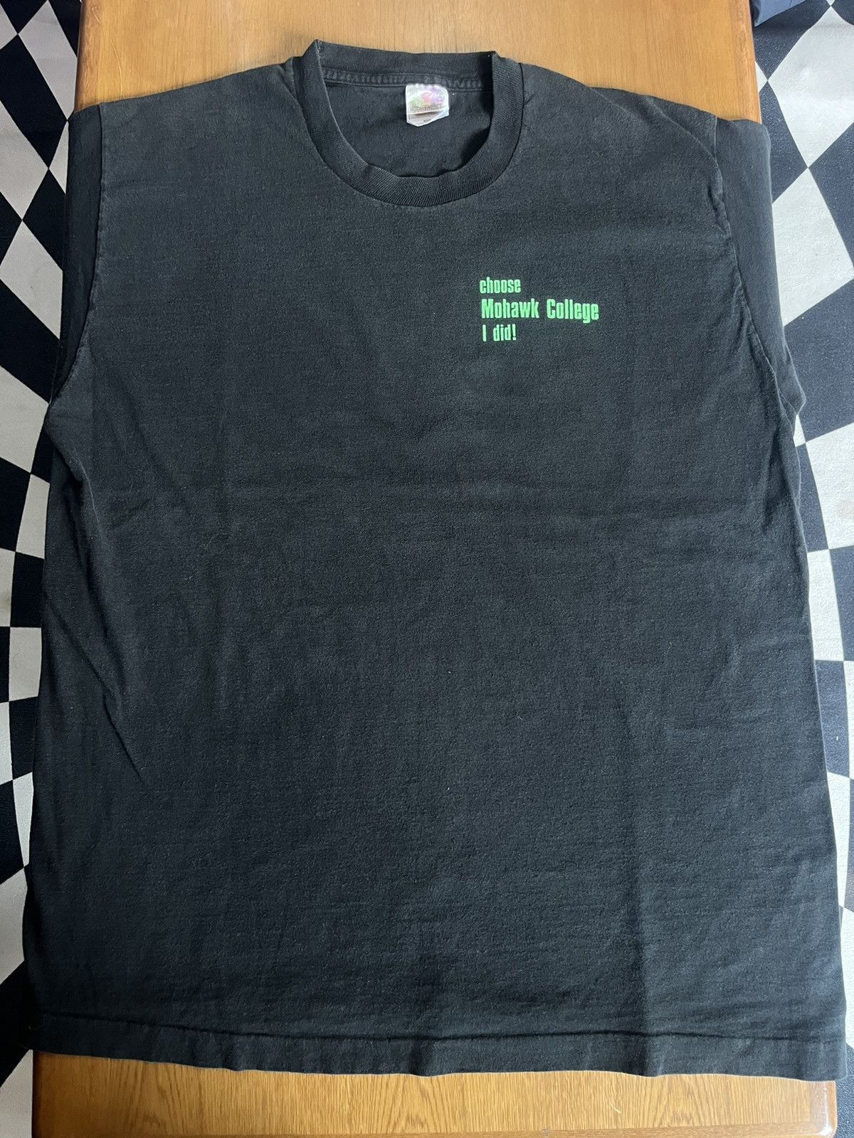 Vintage Vintage Choose Mohawk College I did ! 90’s Tshirt Size US XL / EU 56 / 4 - 3 Thumbnail