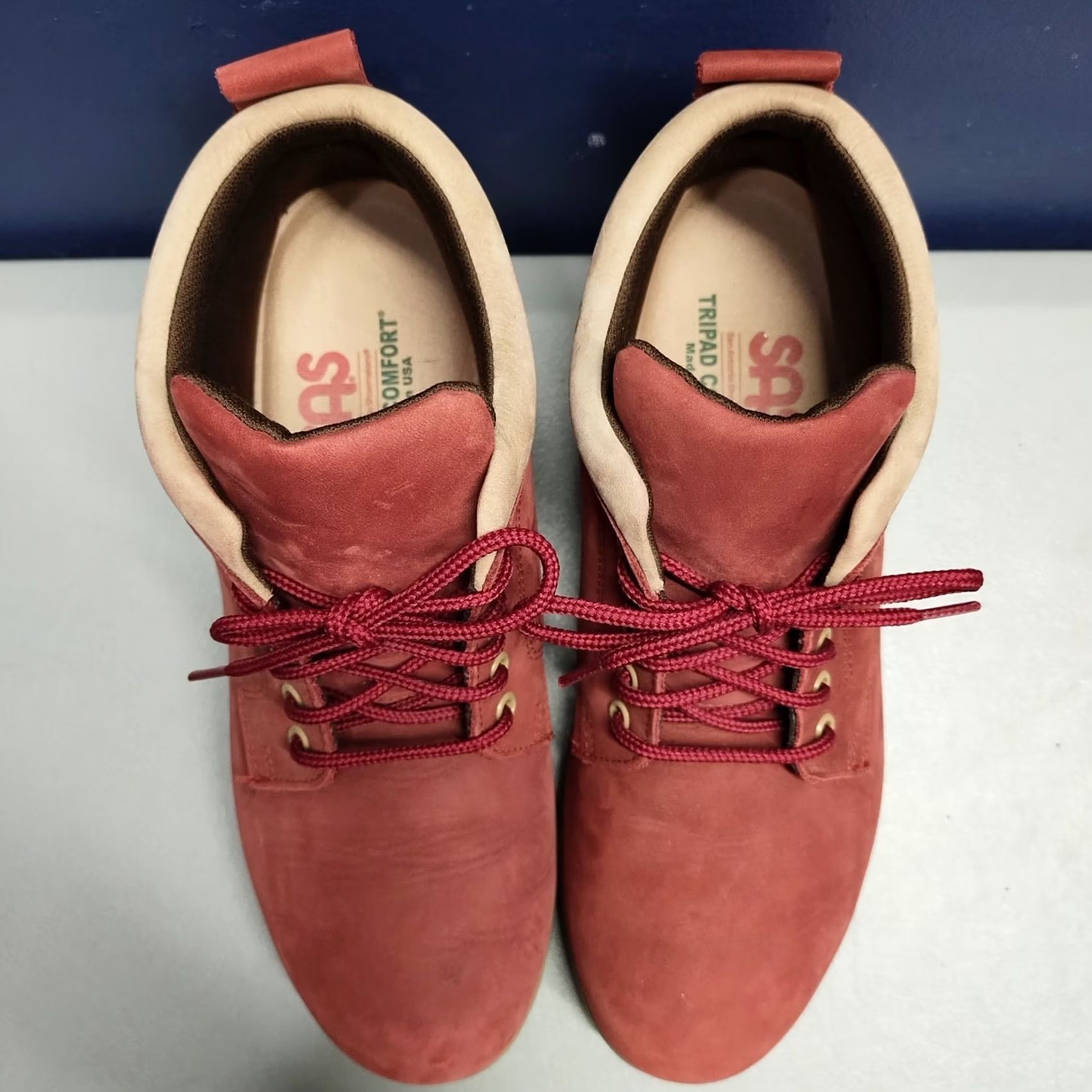 Sas Chukka Boot Womens Us 8.5 Multi Leather Lace Up Slip Resistant Euc, Women's (Size 9) — image 3 of 6