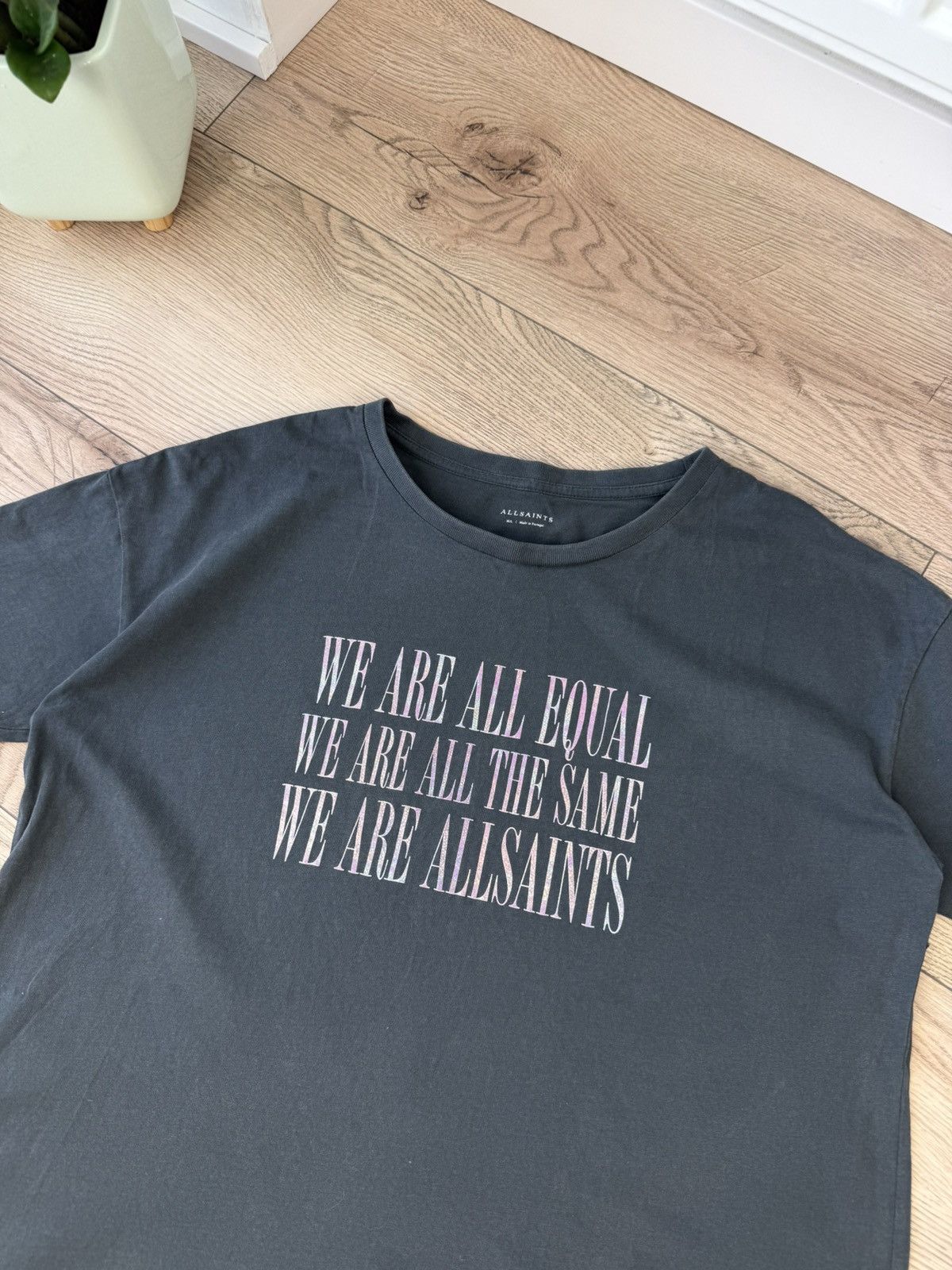 Allsaints Vintage Allsaints tee big logo Size US L / EU 52-54 / 3 - 4 Thumbnail