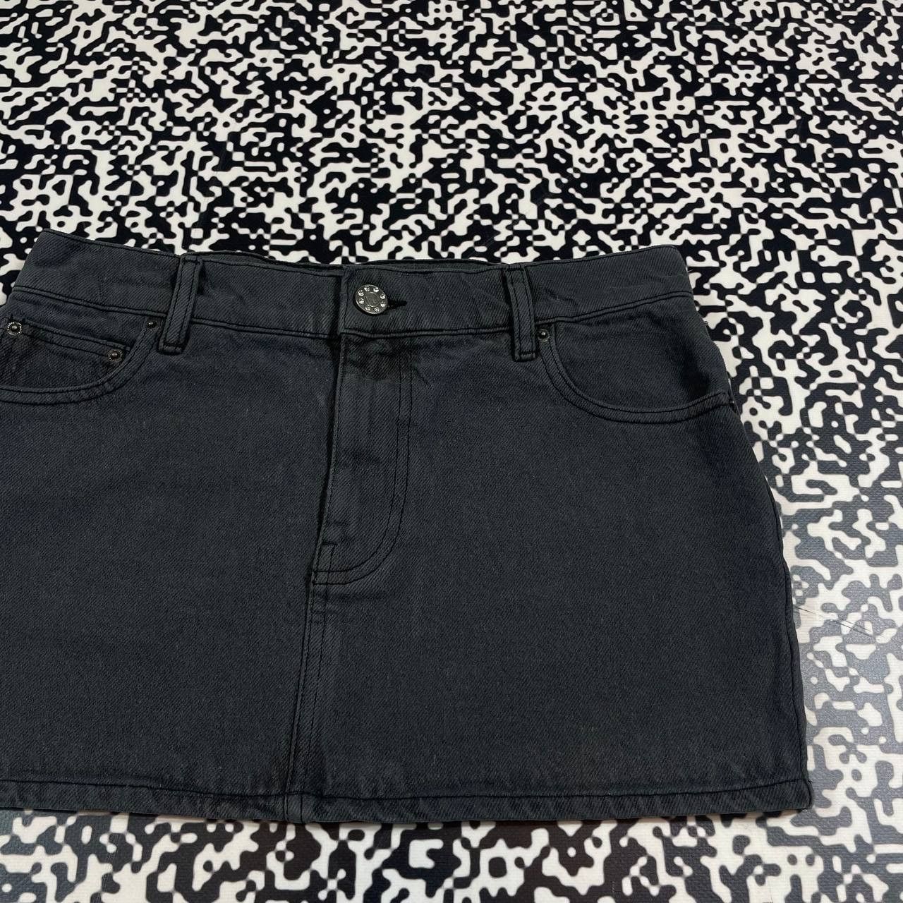 ROTATE Vintage Y2K Rotate Denim Retro Mini Skirt 90s Style Size 26" / US 2 / IT 38 - 8 Thumbnail