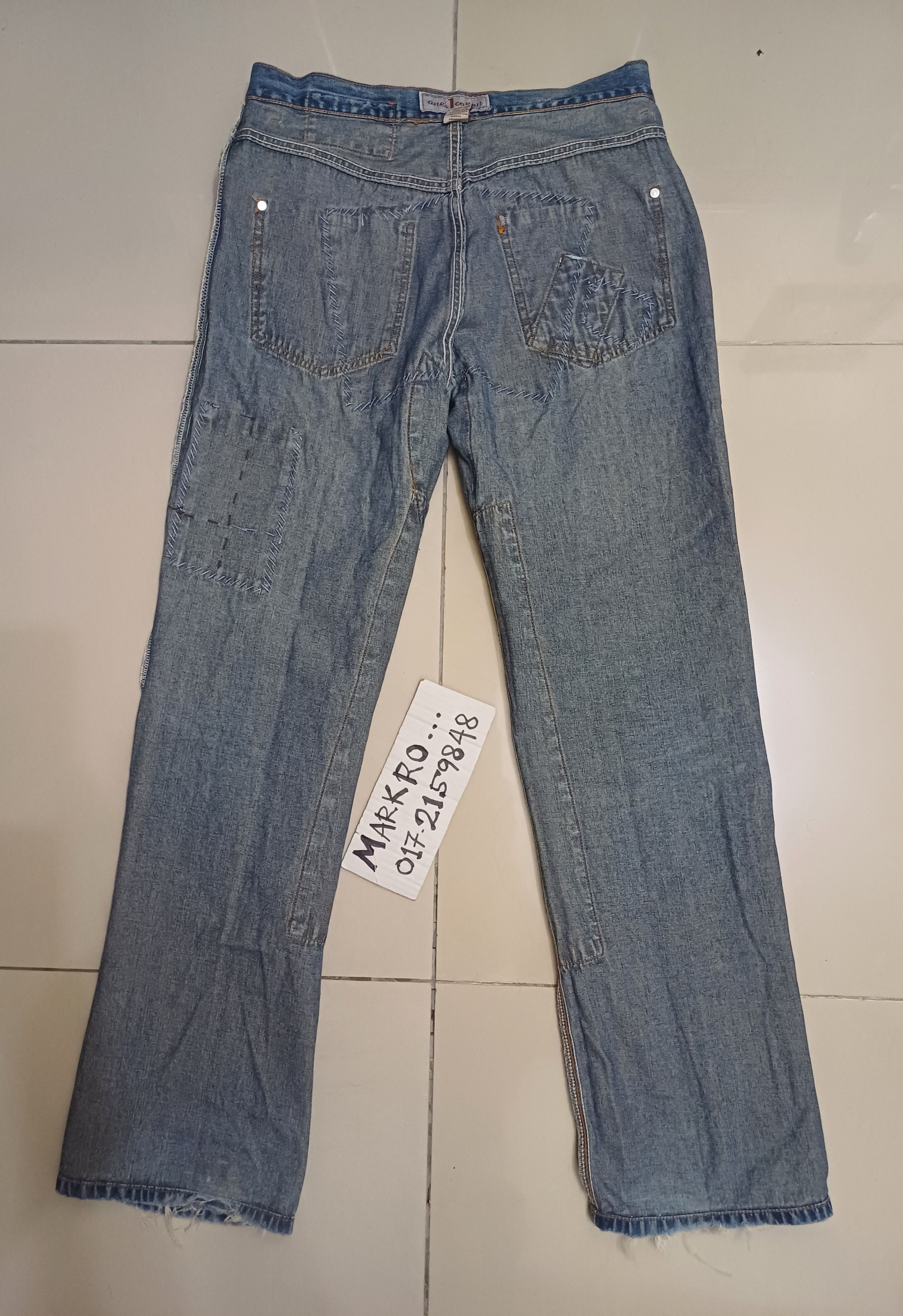 Other Sashiko Distressed design jeans... 🔥🔥🔥 Size US 30 / EU 46 - 23 Thumbnail