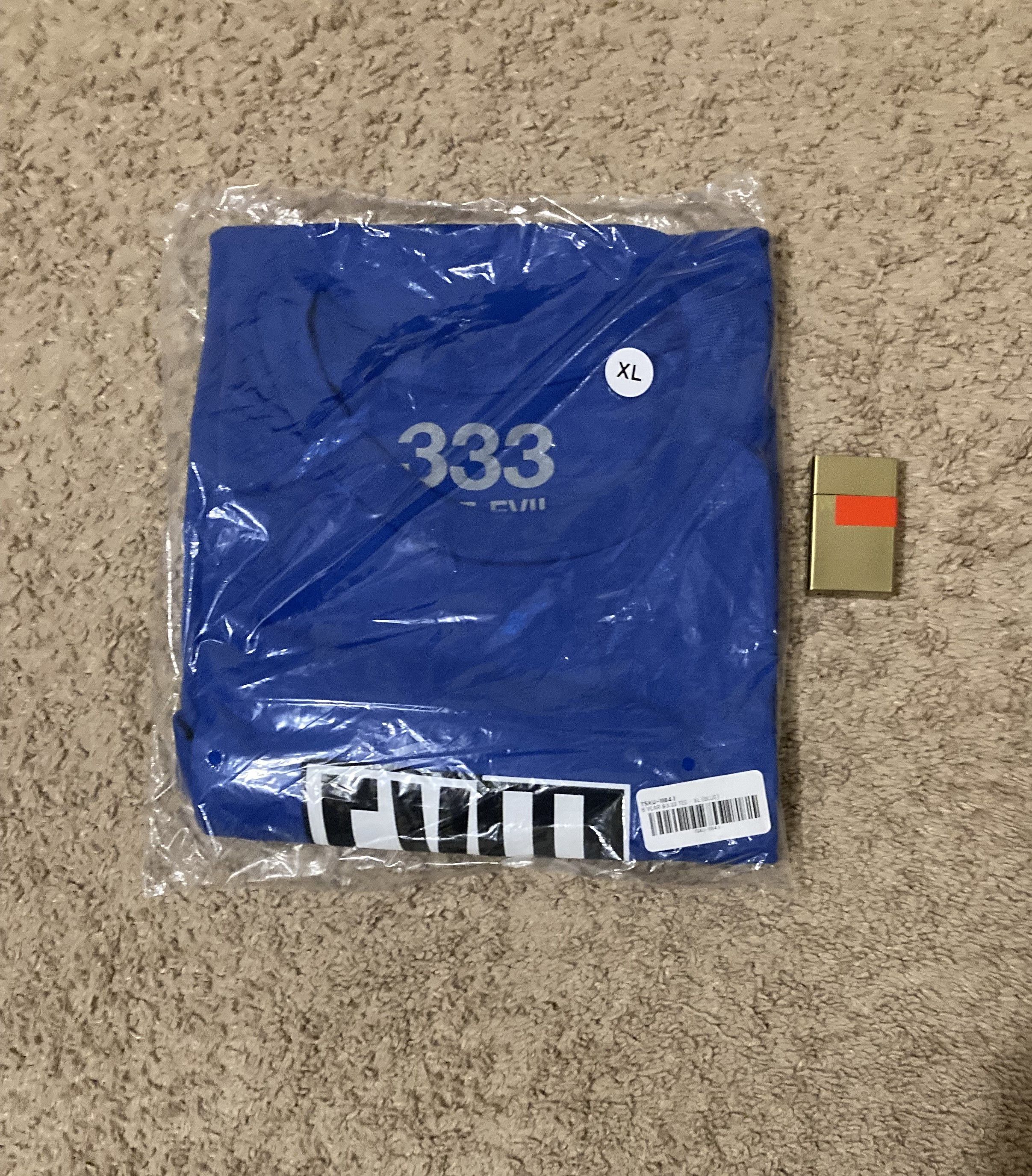 Half Evil Half Evil 333 6 Year Tee Blue Size US XL / EU 56 / 4 - 1 Thumbnail